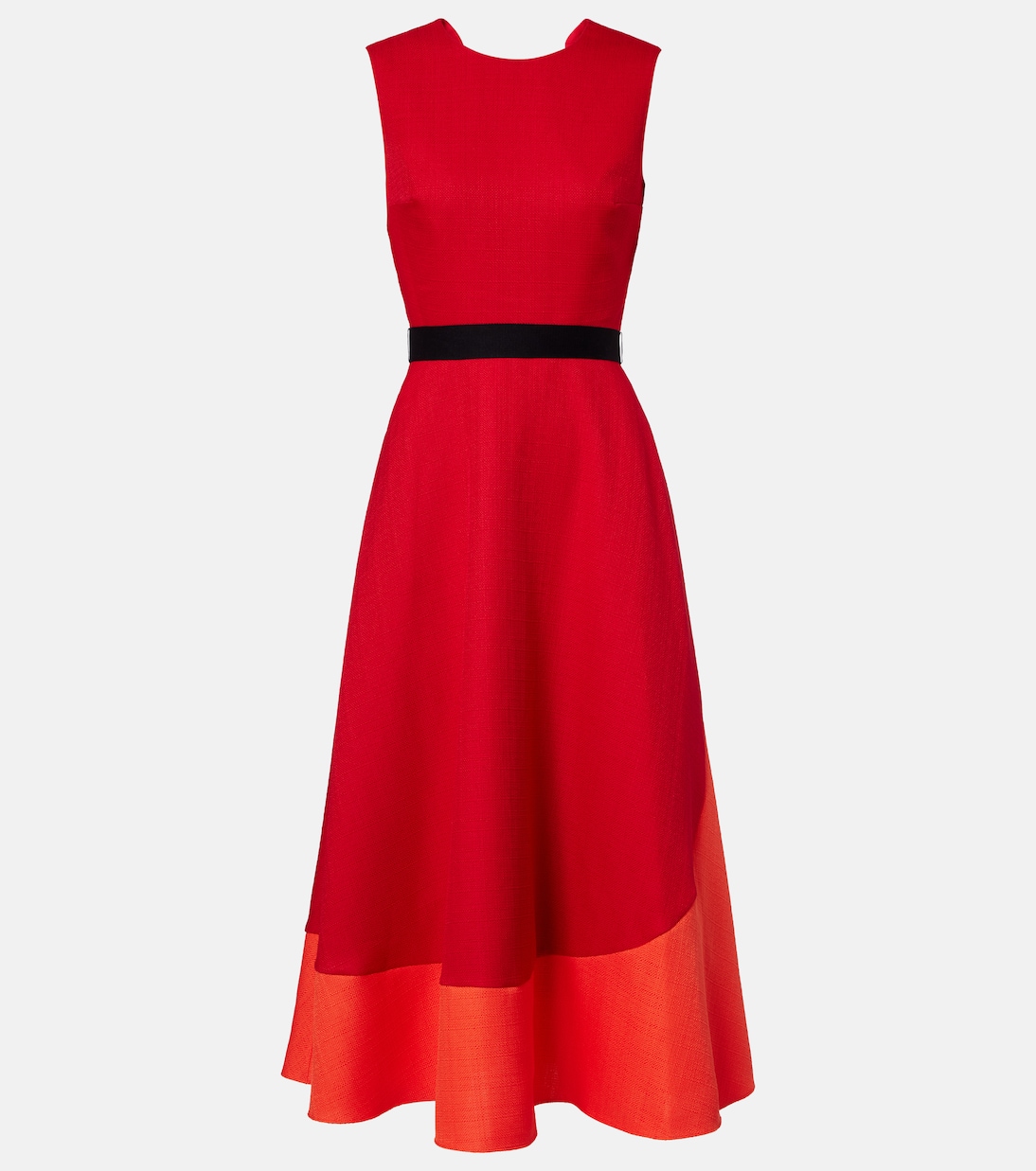 Mire colorblocked midi dress | Roksanda