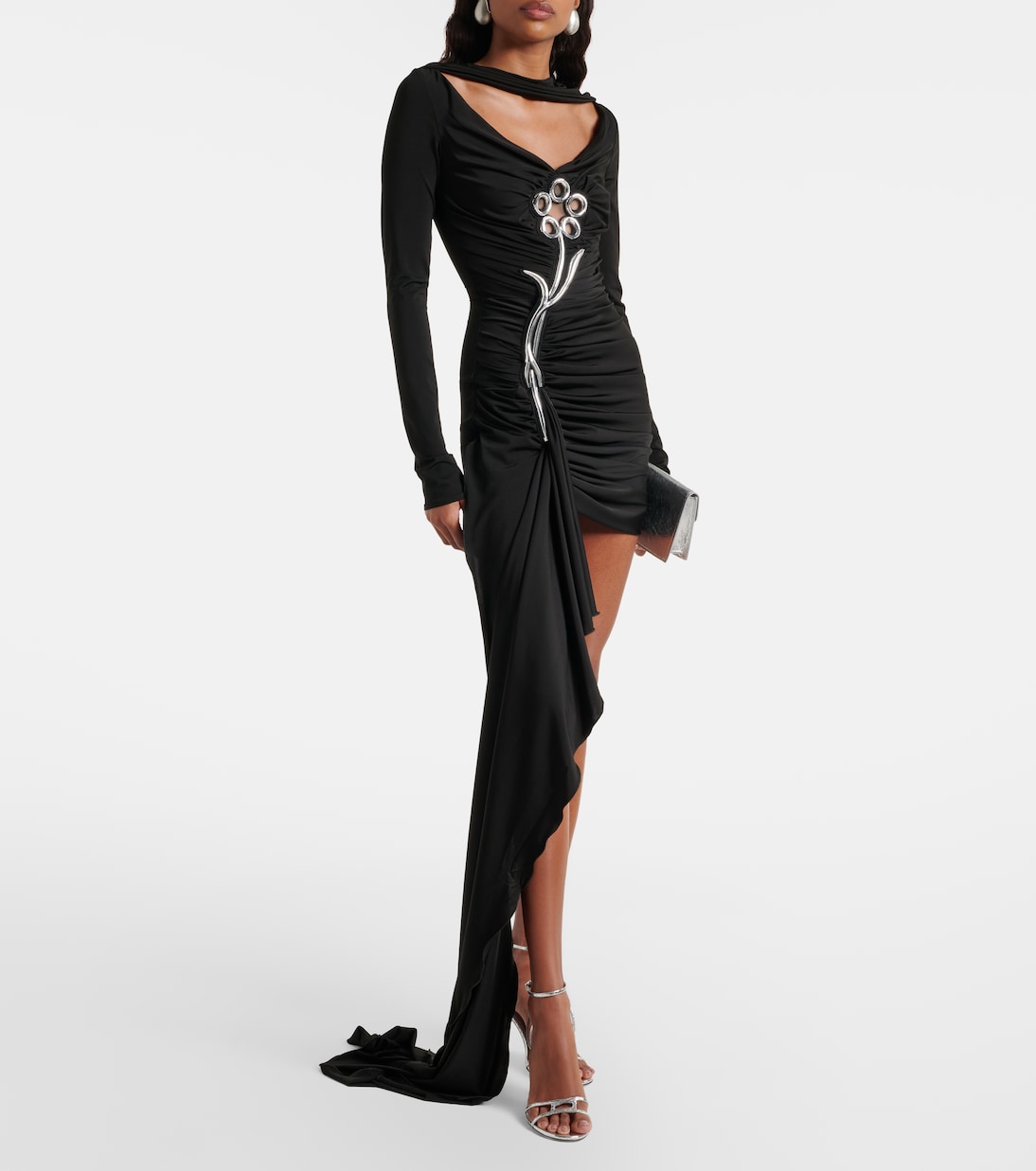 Abito corto in jersey | David Koma