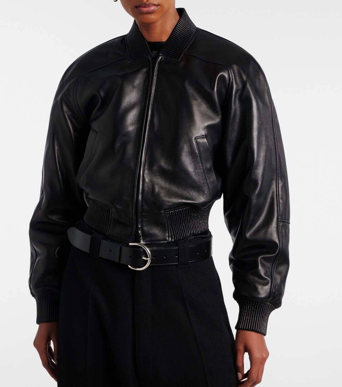 Chaqueta bomber de piel | Phoebe Philo