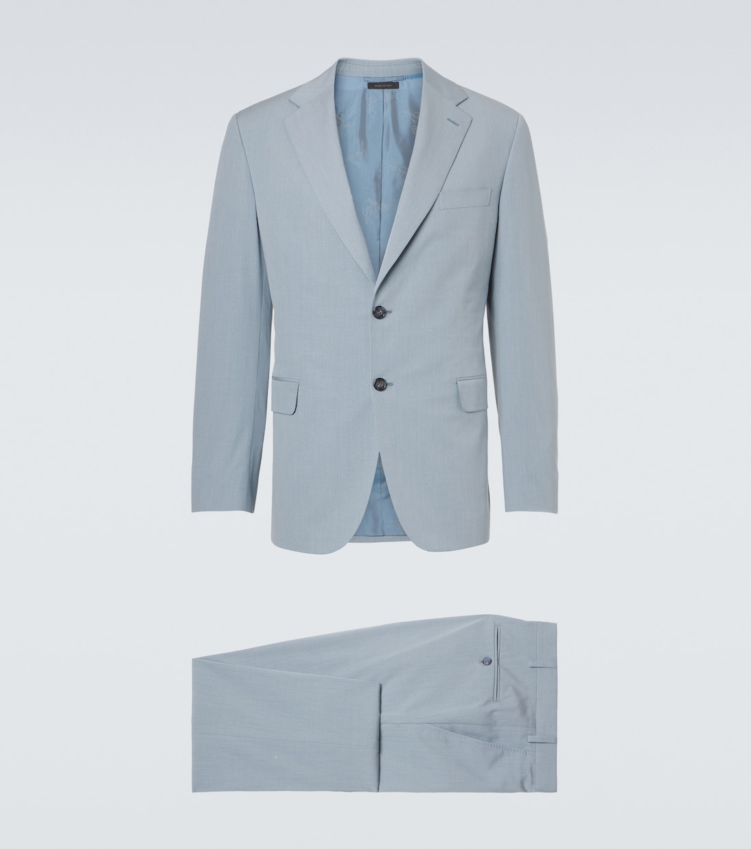 Trevi cotton and silk-blend suit | Brioni