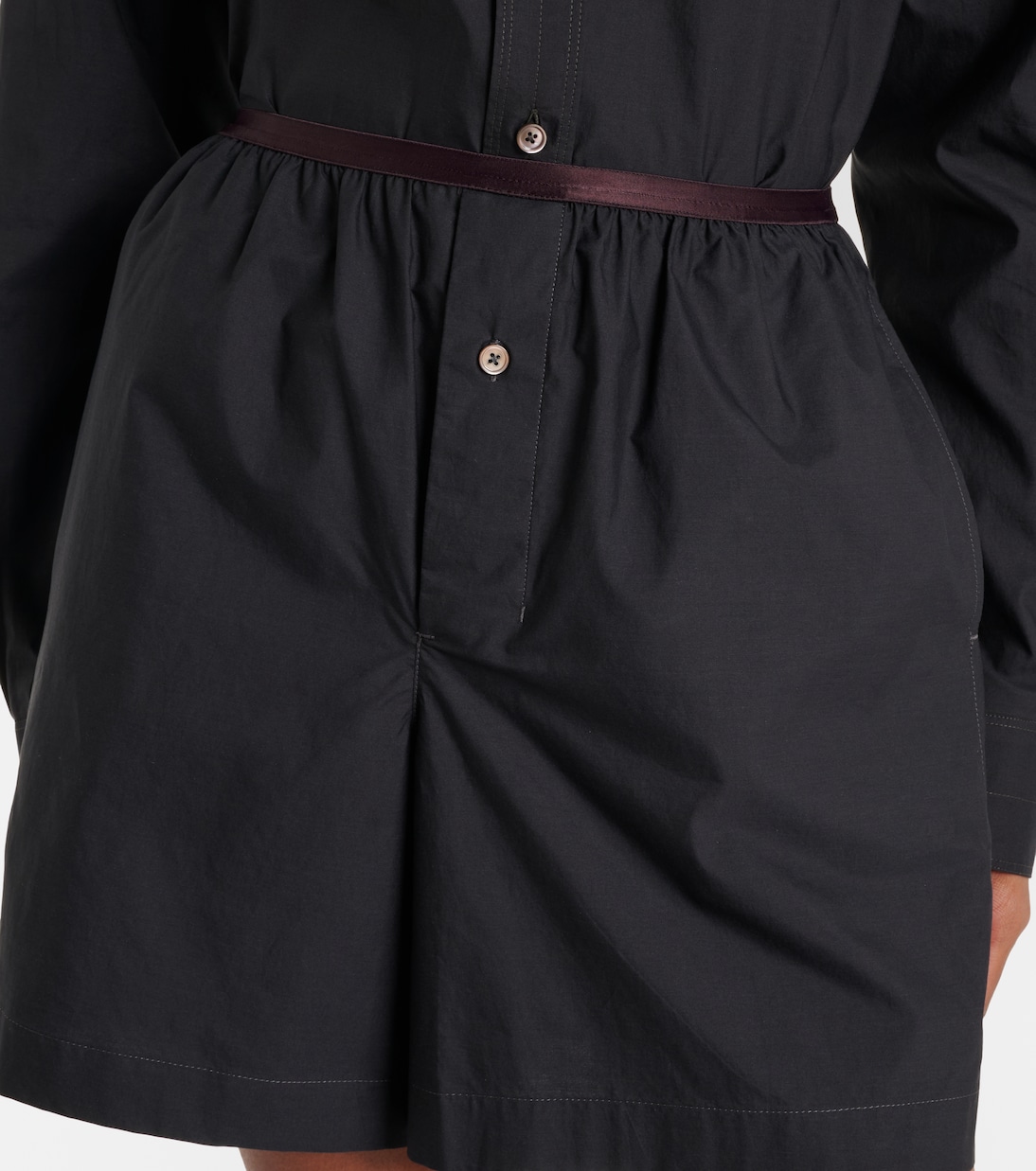 Cotton and silk shorts | Lemaire