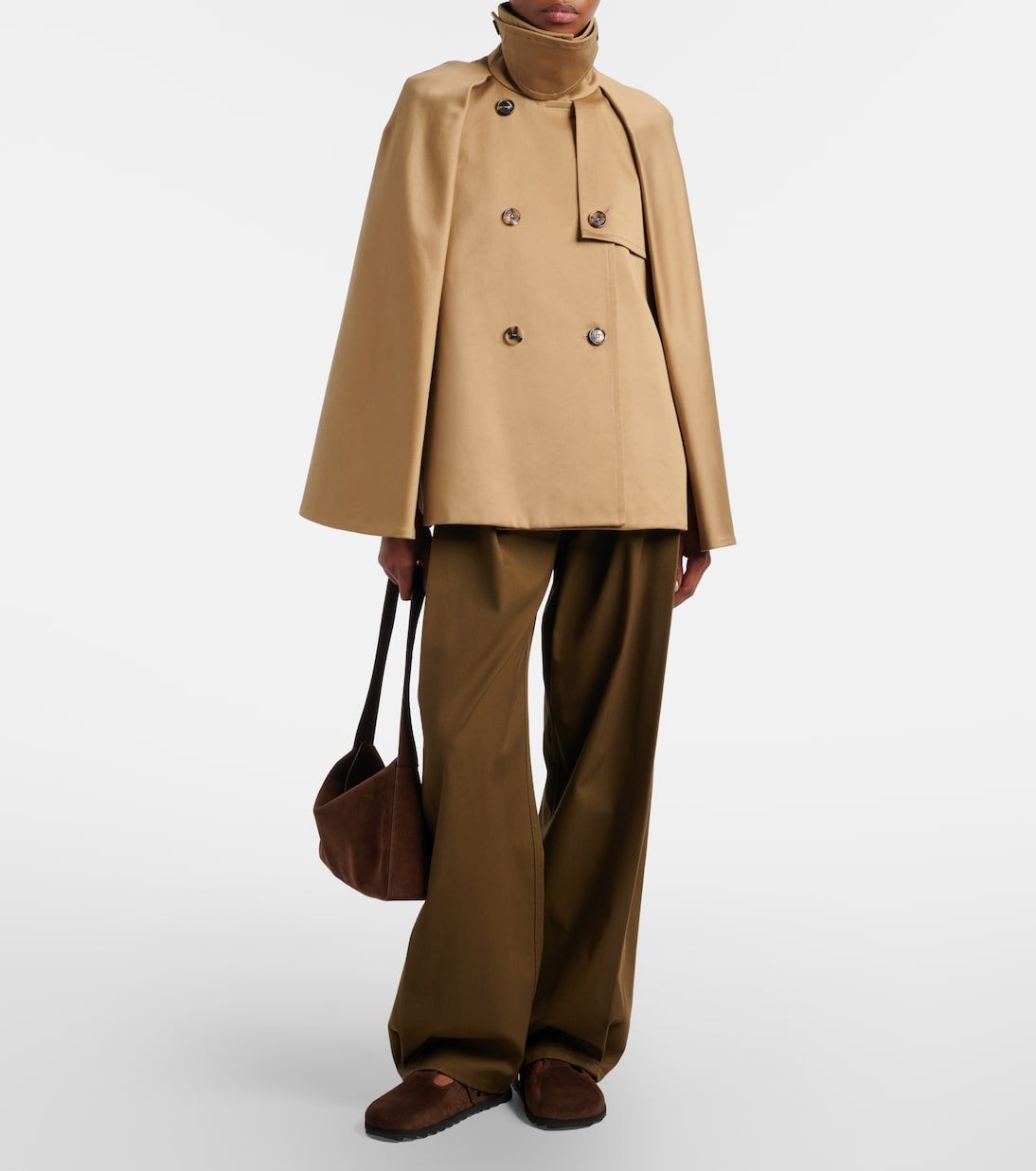 Pantoletten Slidy Viv' aus Veloursleder | Roger Vivier