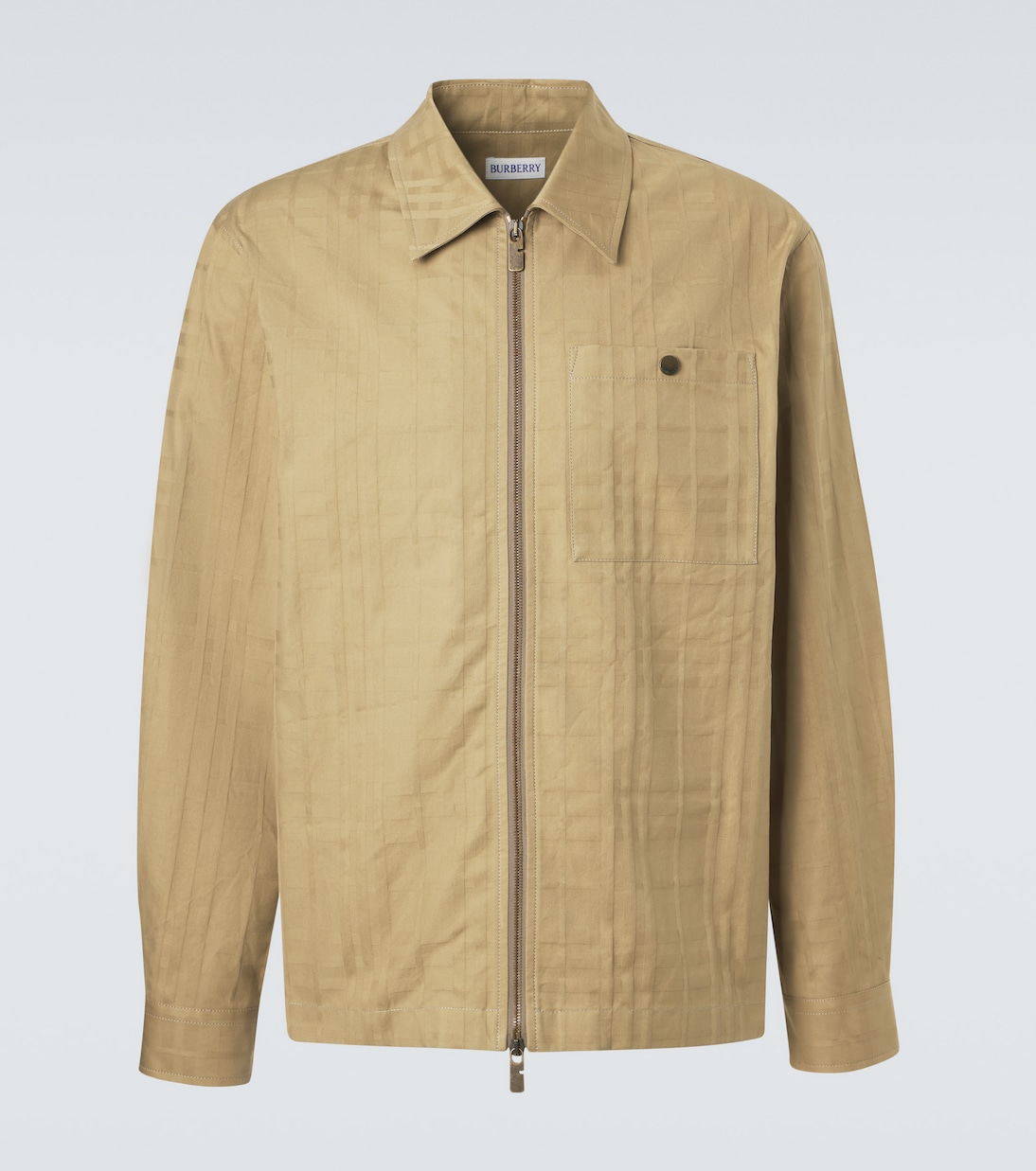 Burberry Check cotton jacket | Burberry