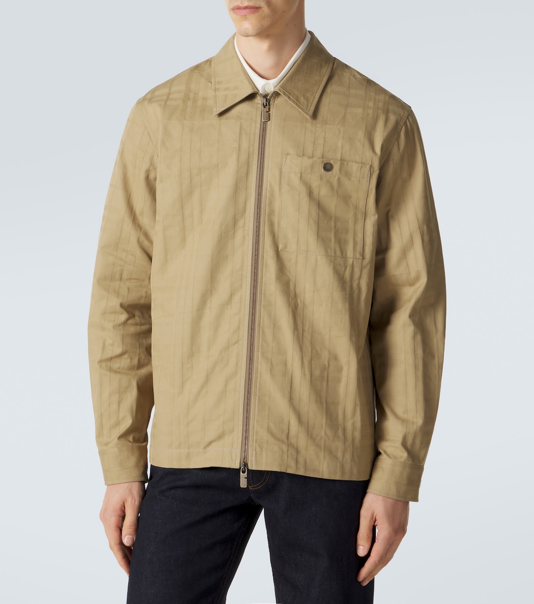 Burberry Check cotton jacket | Burberry
