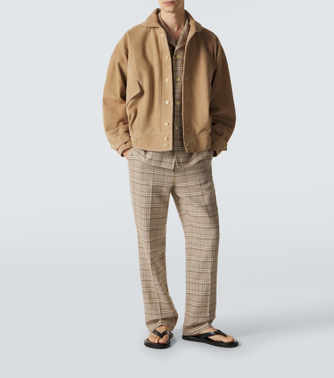 Blouson aus Veloursleder | Auralee