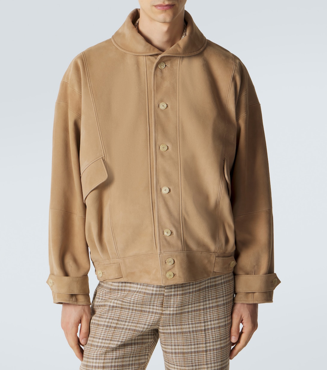 Blouson aus Veloursleder | Auralee