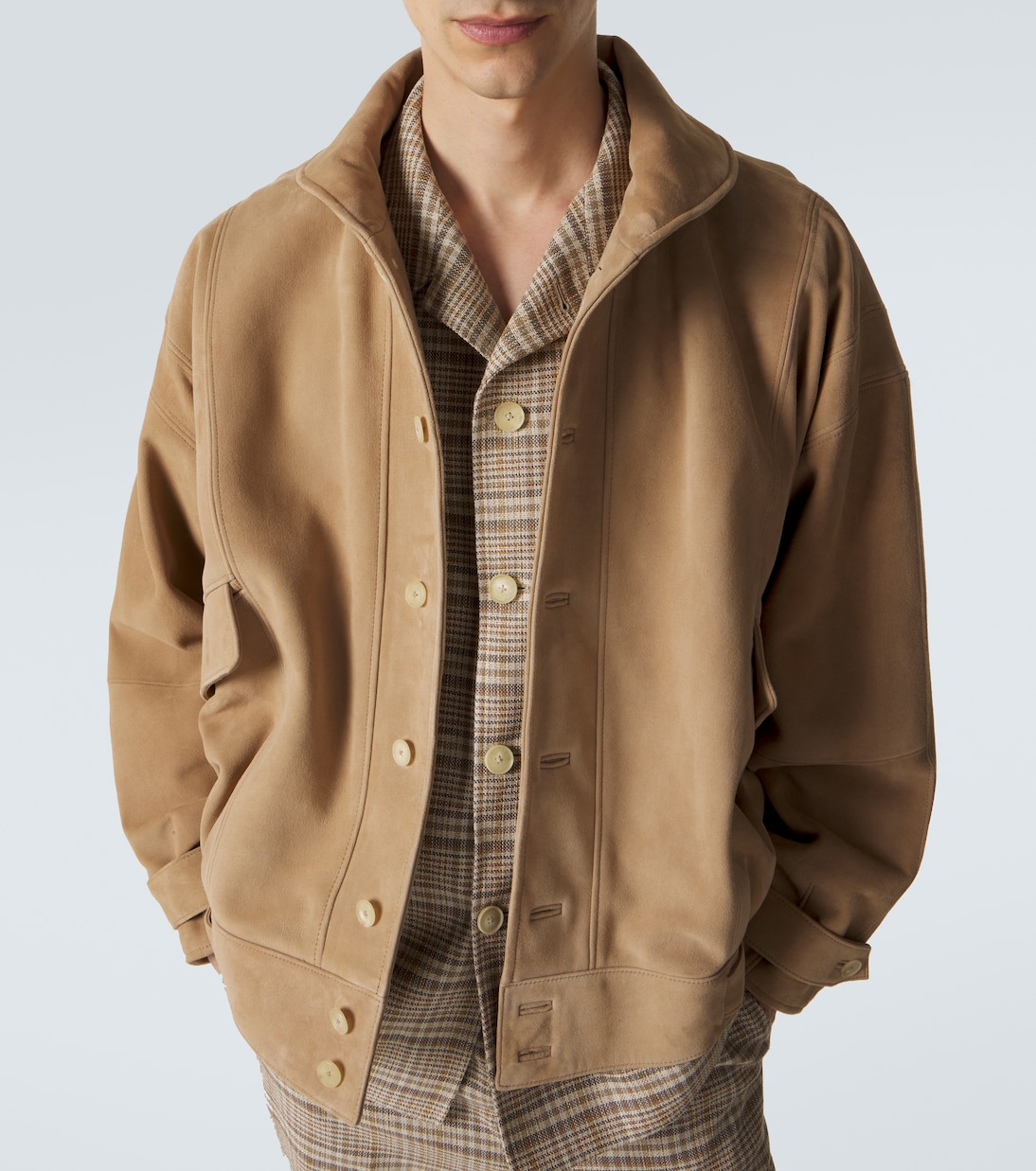 Blouson aus Veloursleder | Auralee