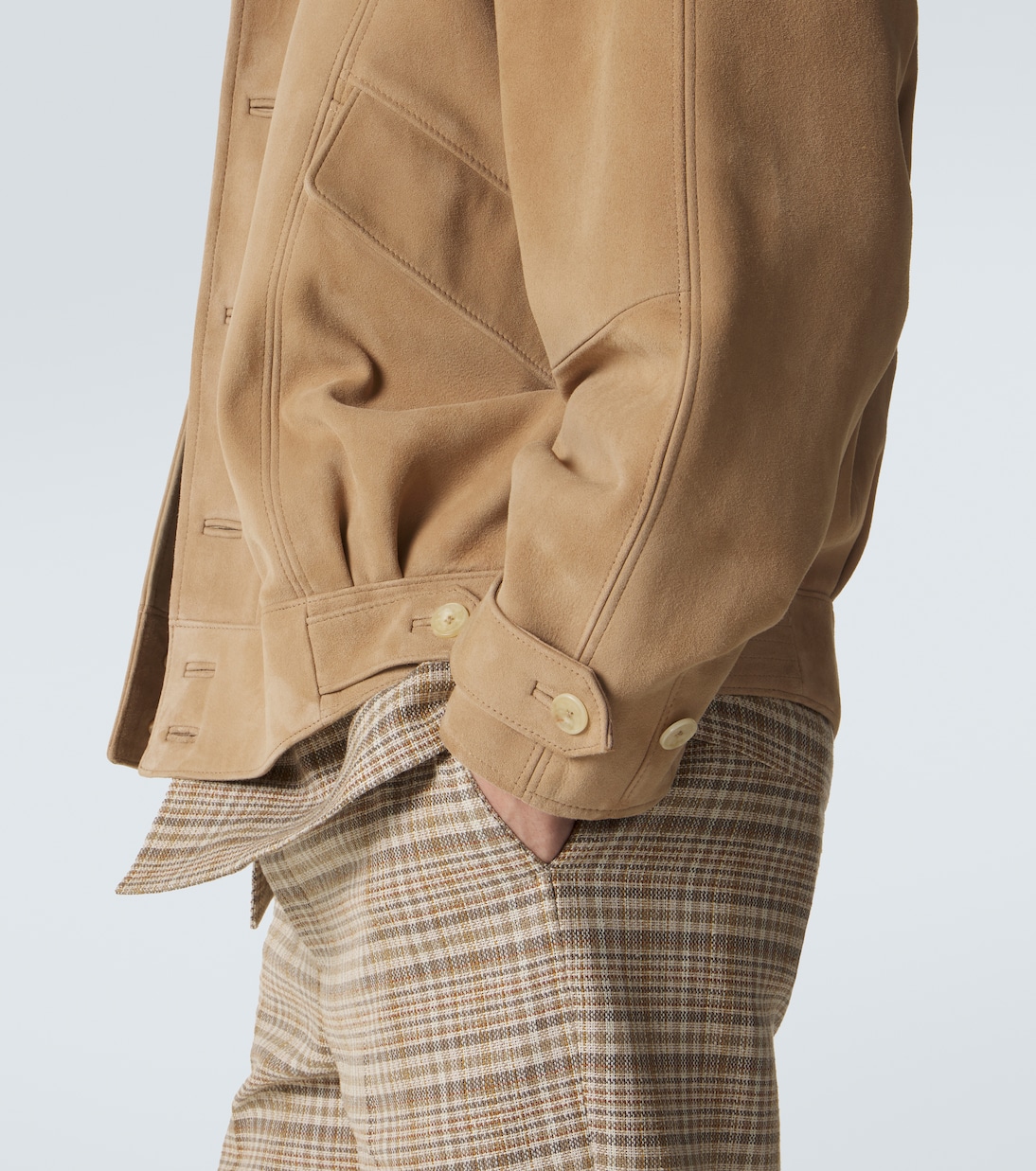 Blouson aus Veloursleder | Auralee