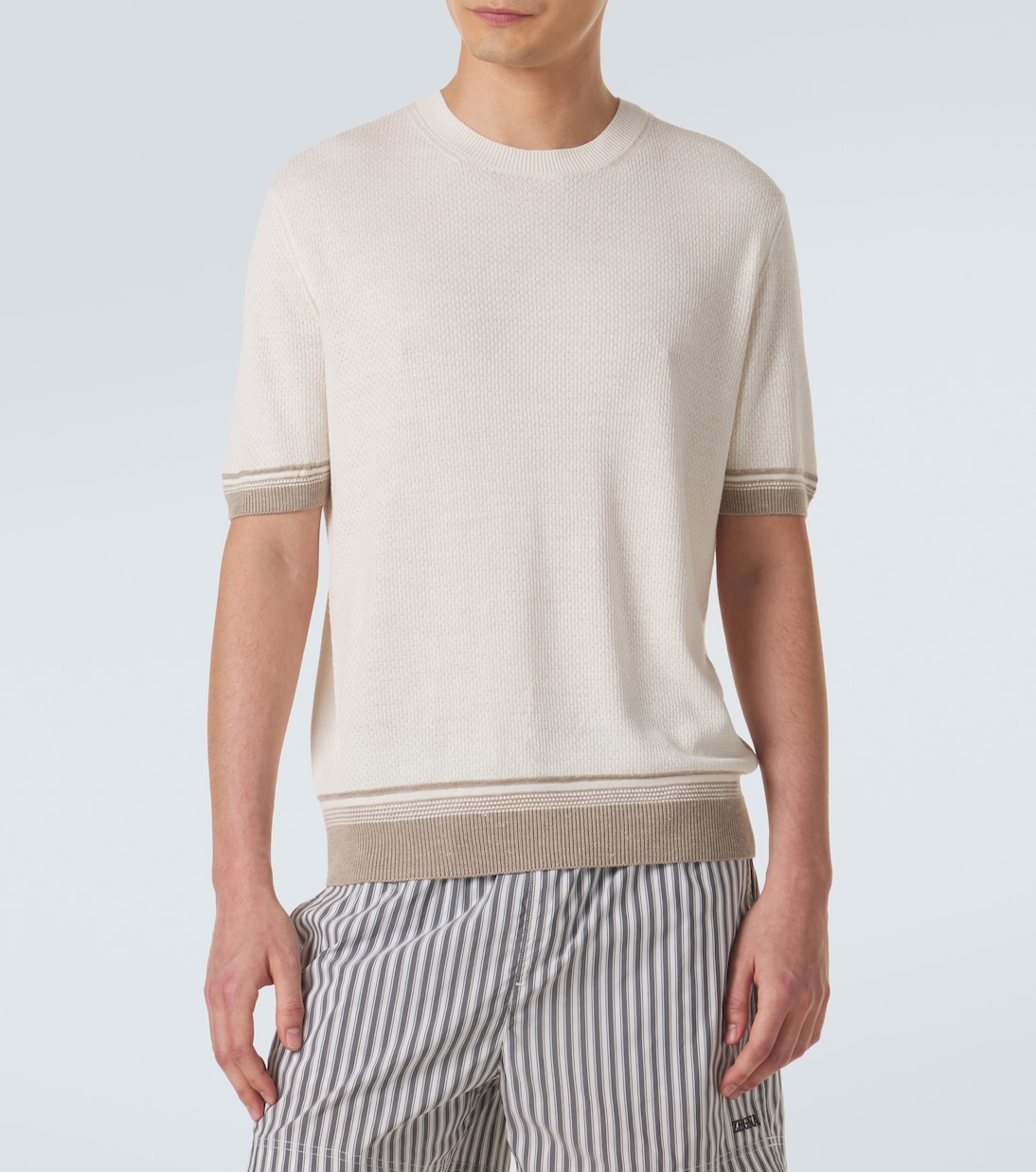 Pullover aus Seide, Leinen und Kaschmir | Zegna