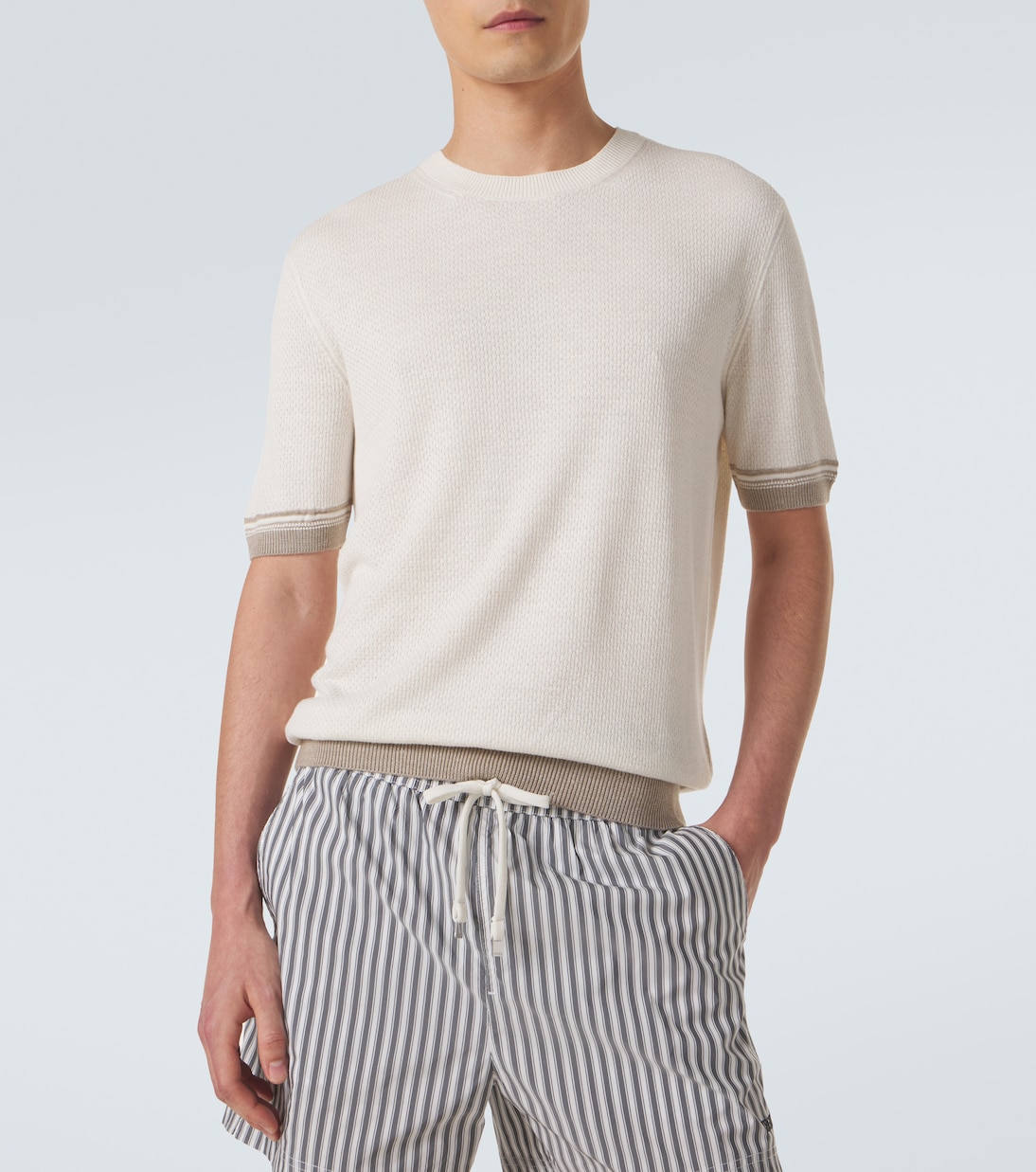 Pullover aus Seide, Leinen und Kaschmir | Zegna