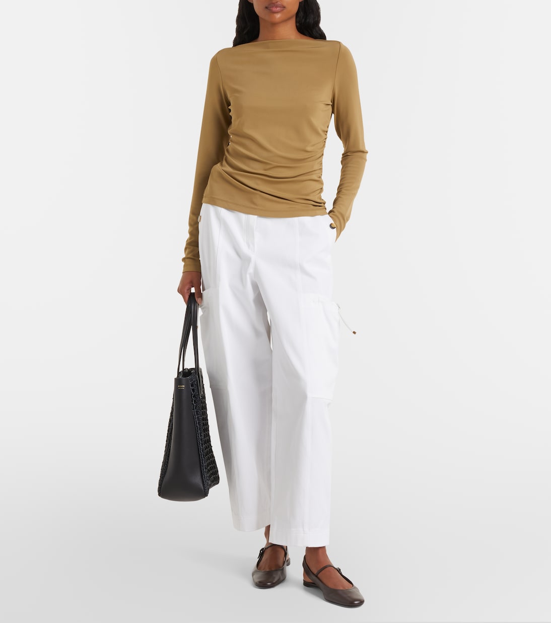 Lepre cotton wide-leg pants | Max Mara