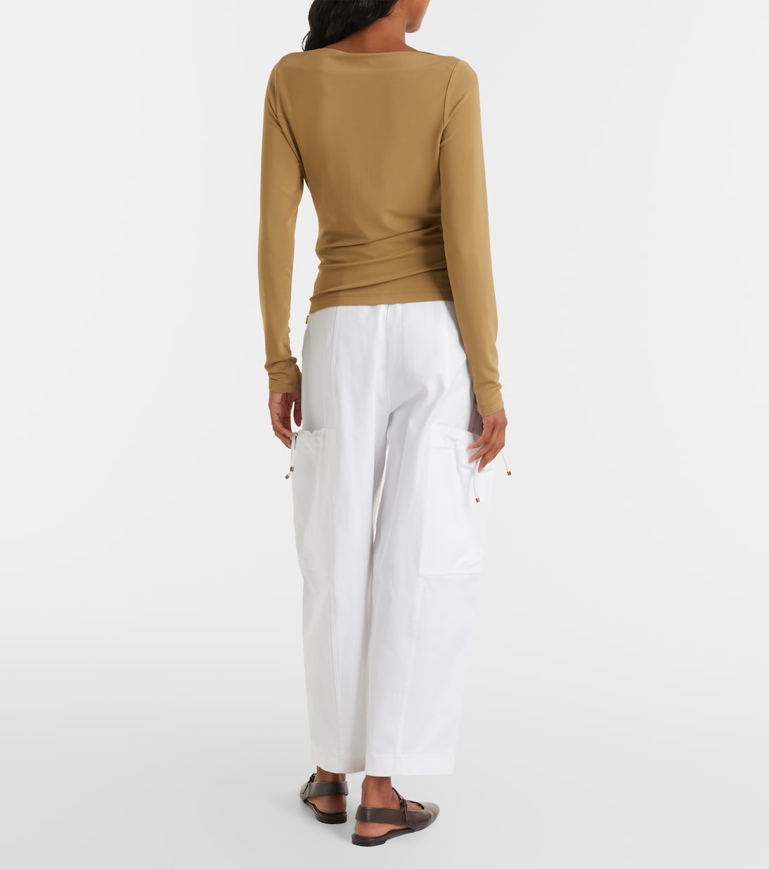 Lepre cotton wide-leg pants | Max Mara