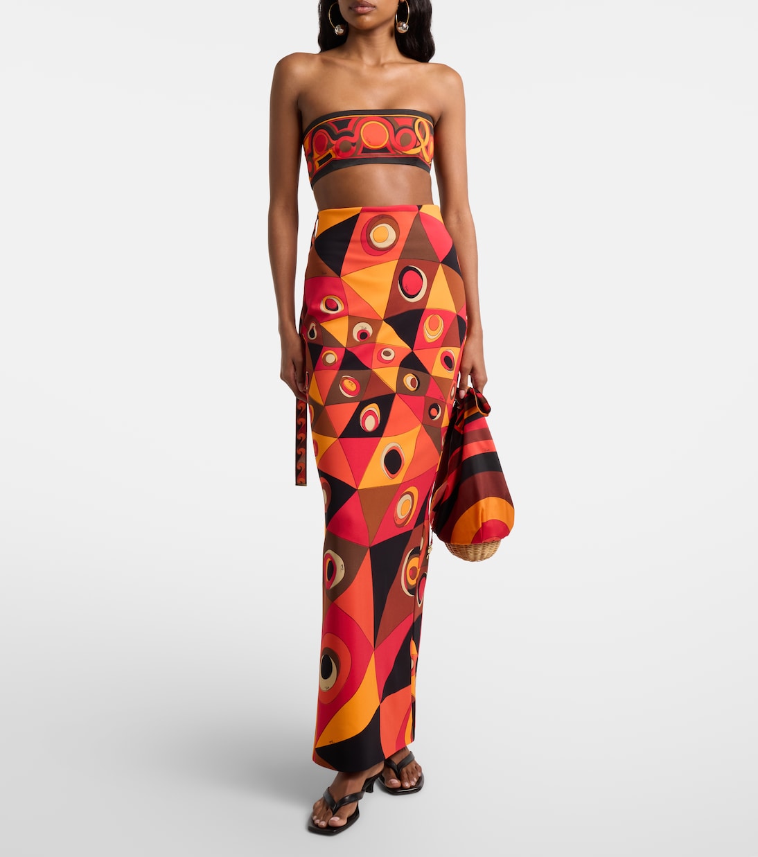 Maxirock Occhi aus Jersey | Pucci