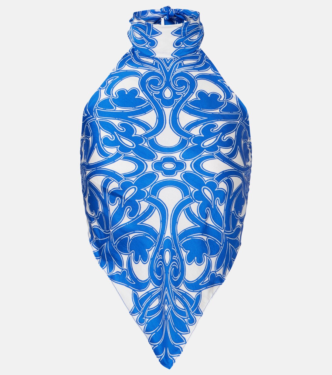 Guilia printed halterneck top | Poupette St Barth