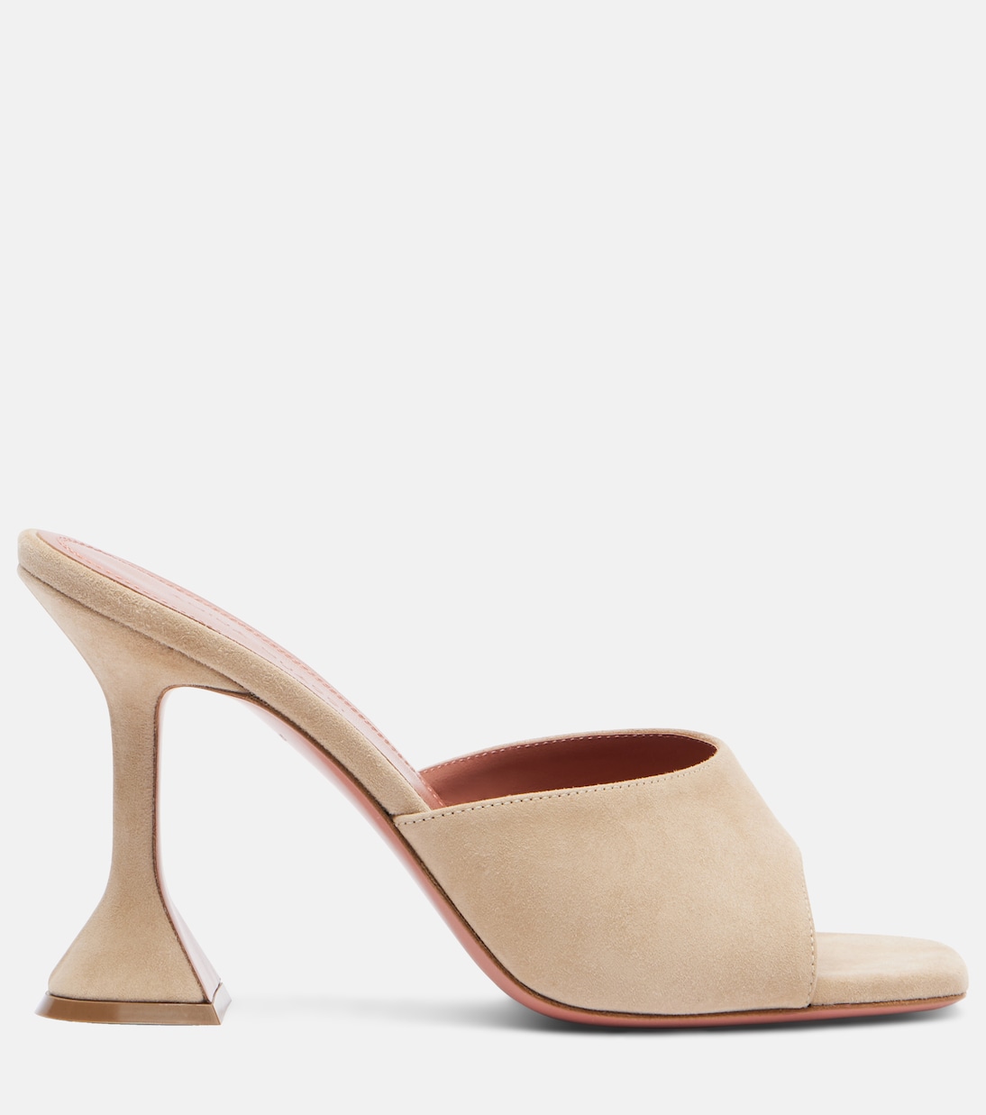 Lupita suede mules | Amina Muaddi