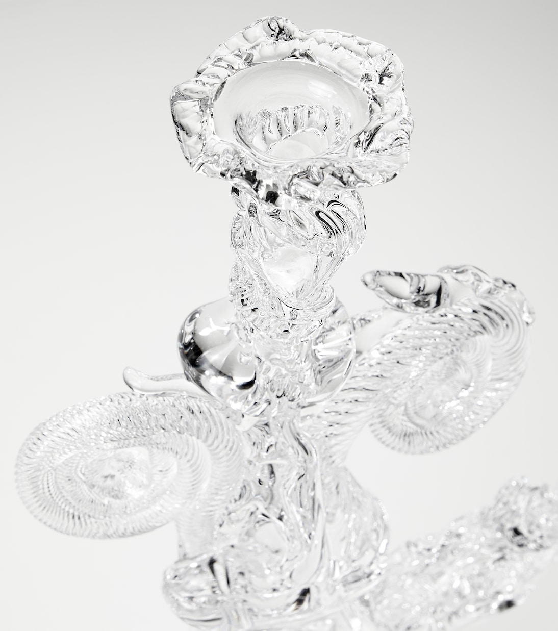 Crystal candle holder | Alexander Kirkeby