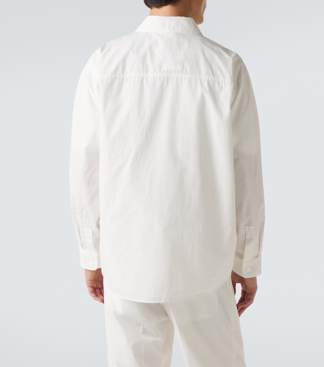 Cotton poplin shirt | Auralee