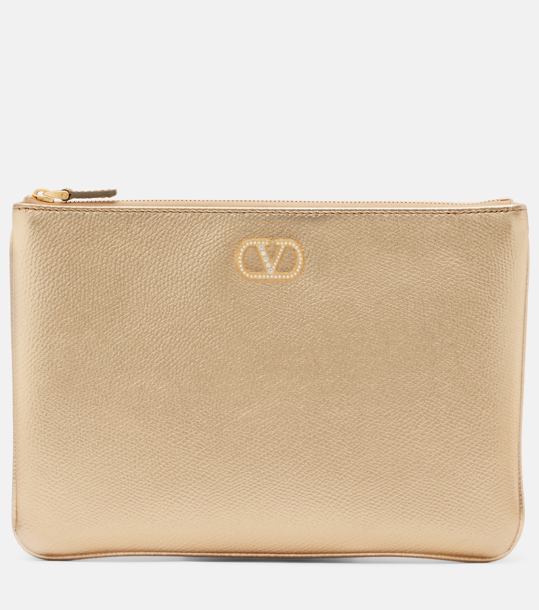 VLogo Signature Small embellished pouch | Valentino Garavani