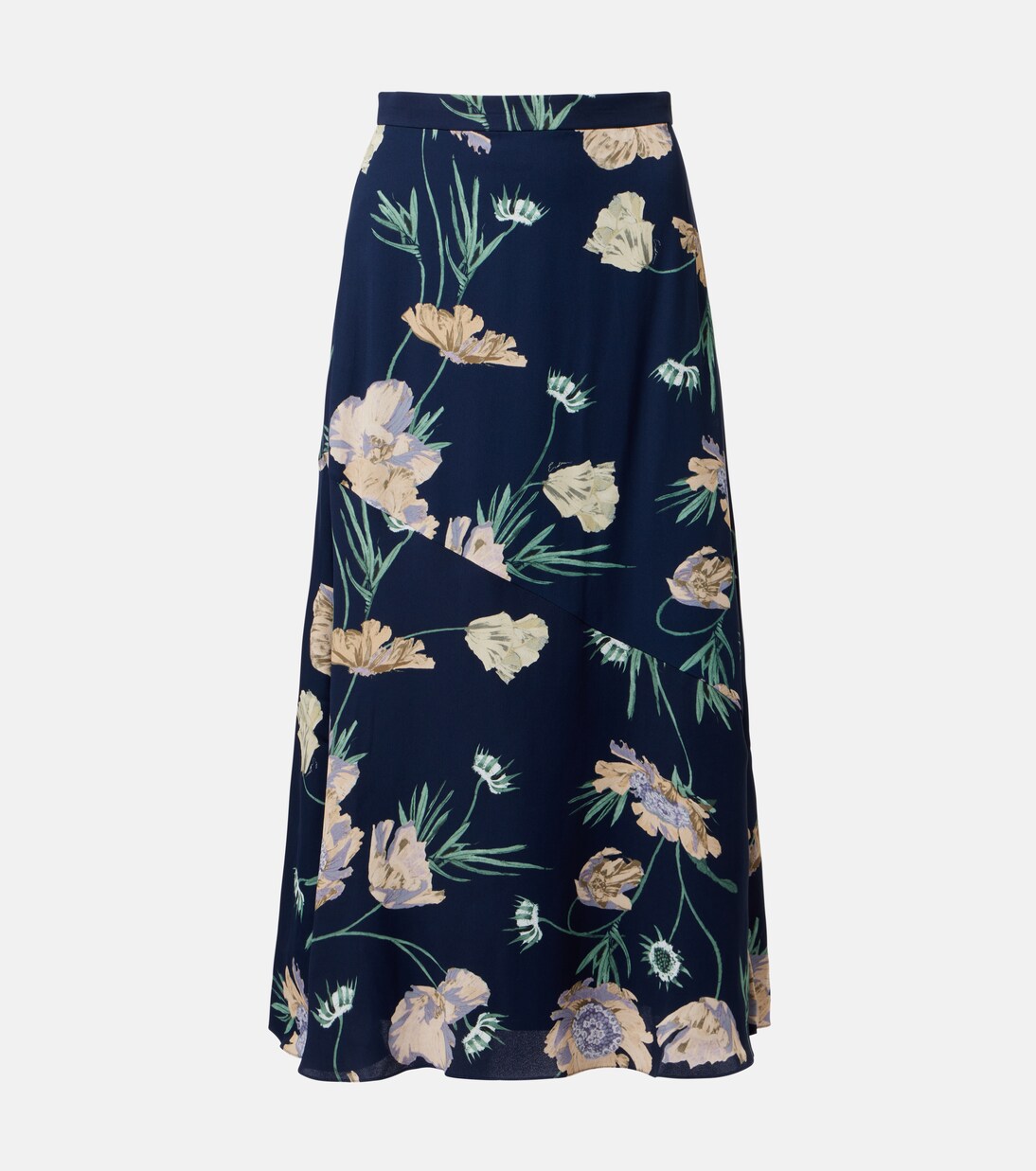 Falda midi floral | Erdem