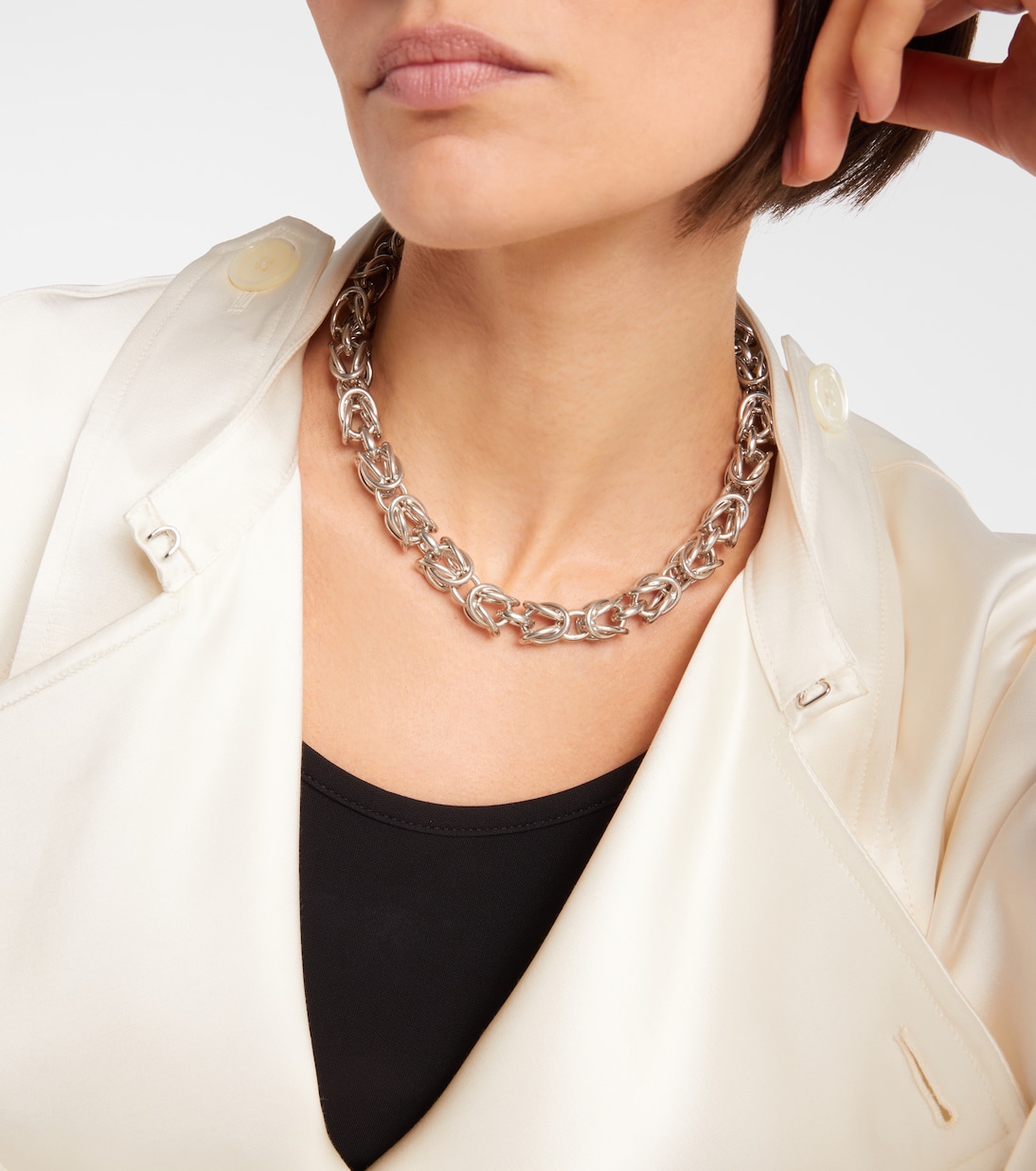 Byzantine chain necklace | Toteme