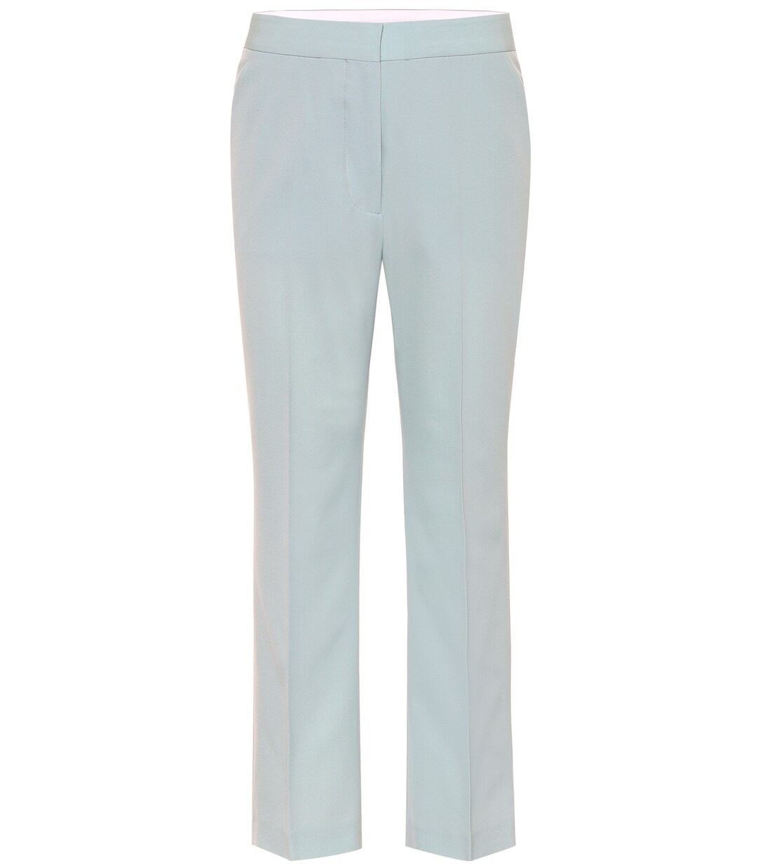 Pantalon droit en crêpe de coton | Stella McCartney
