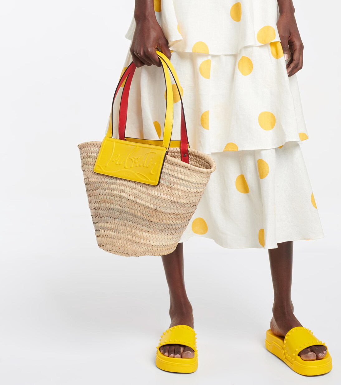 Loubishore woven tote | Christian Louboutin