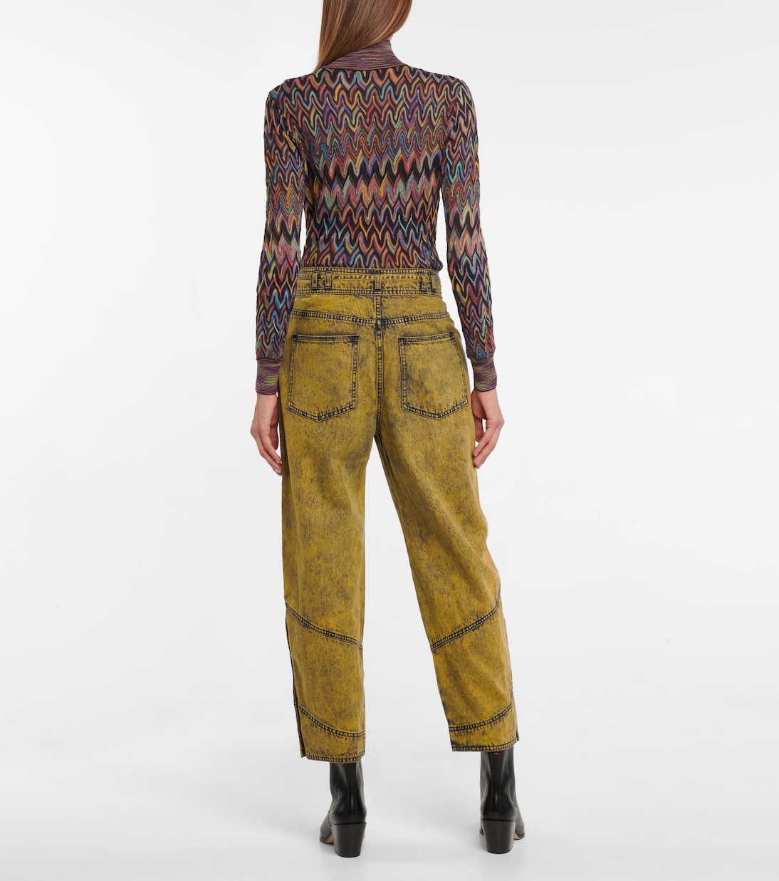 High-Rise Straight Jeans Harris | Ulla Johnson