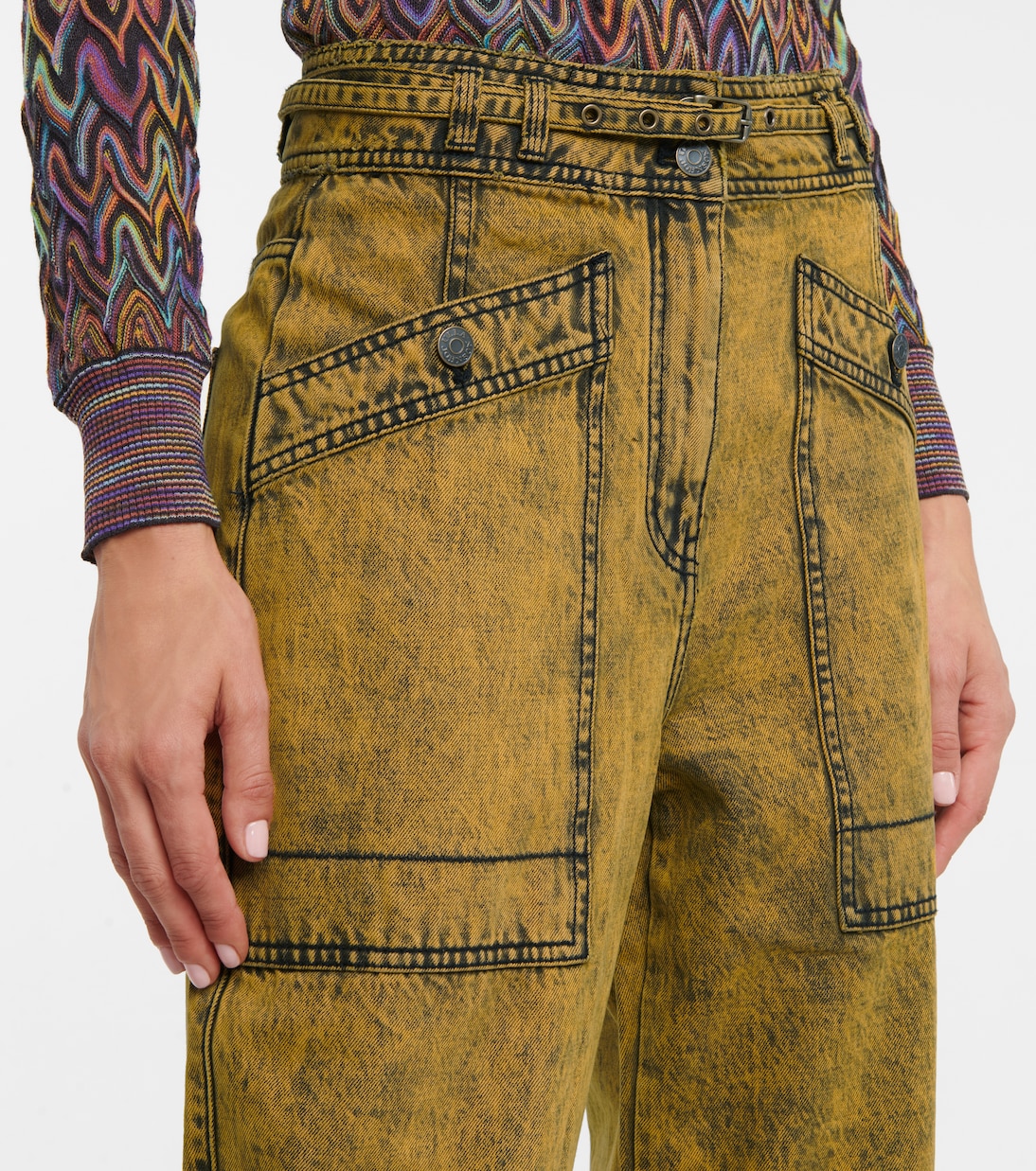 High-Rise Straight Jeans Harris | Ulla Johnson