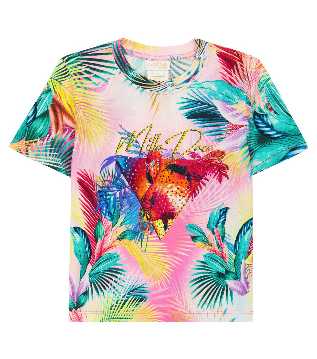 Embellished printed T-shirt | Camilla Kids