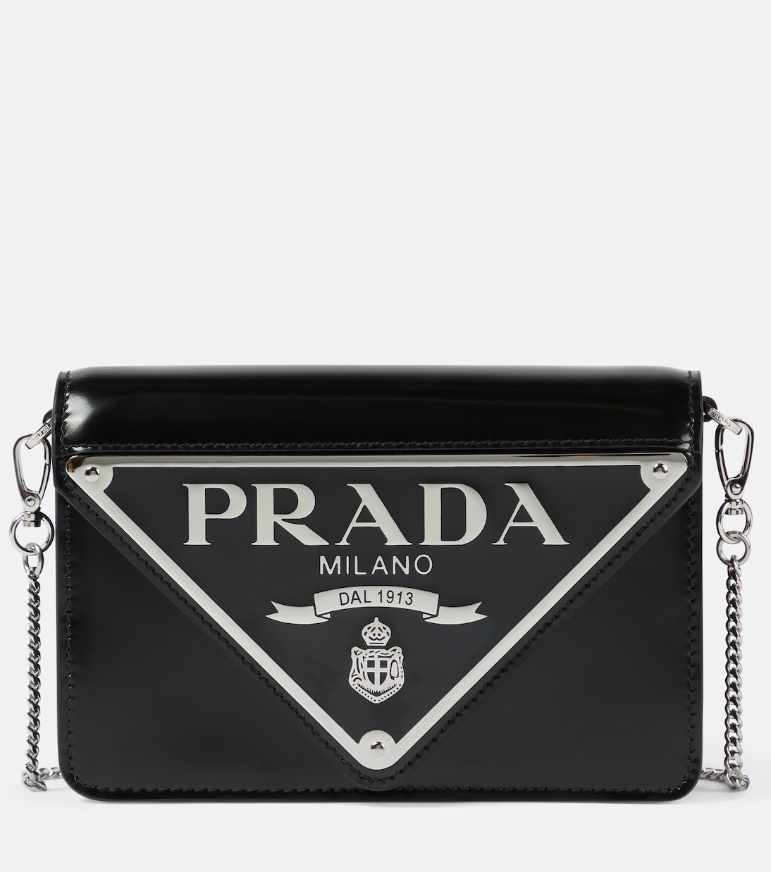 Schultertasche Mini aus Leder | Prada