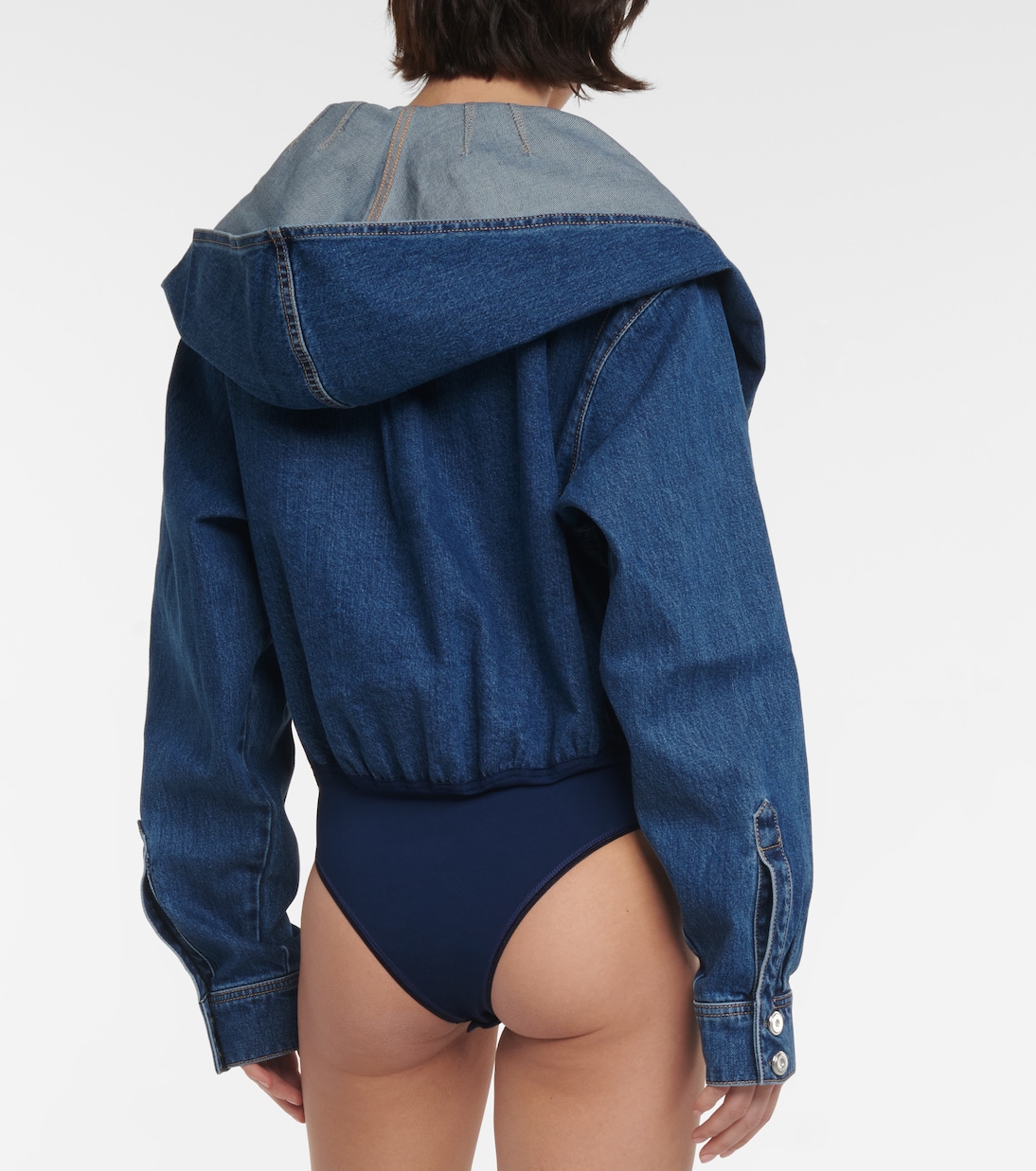 Denim bodysuit | Alaïa