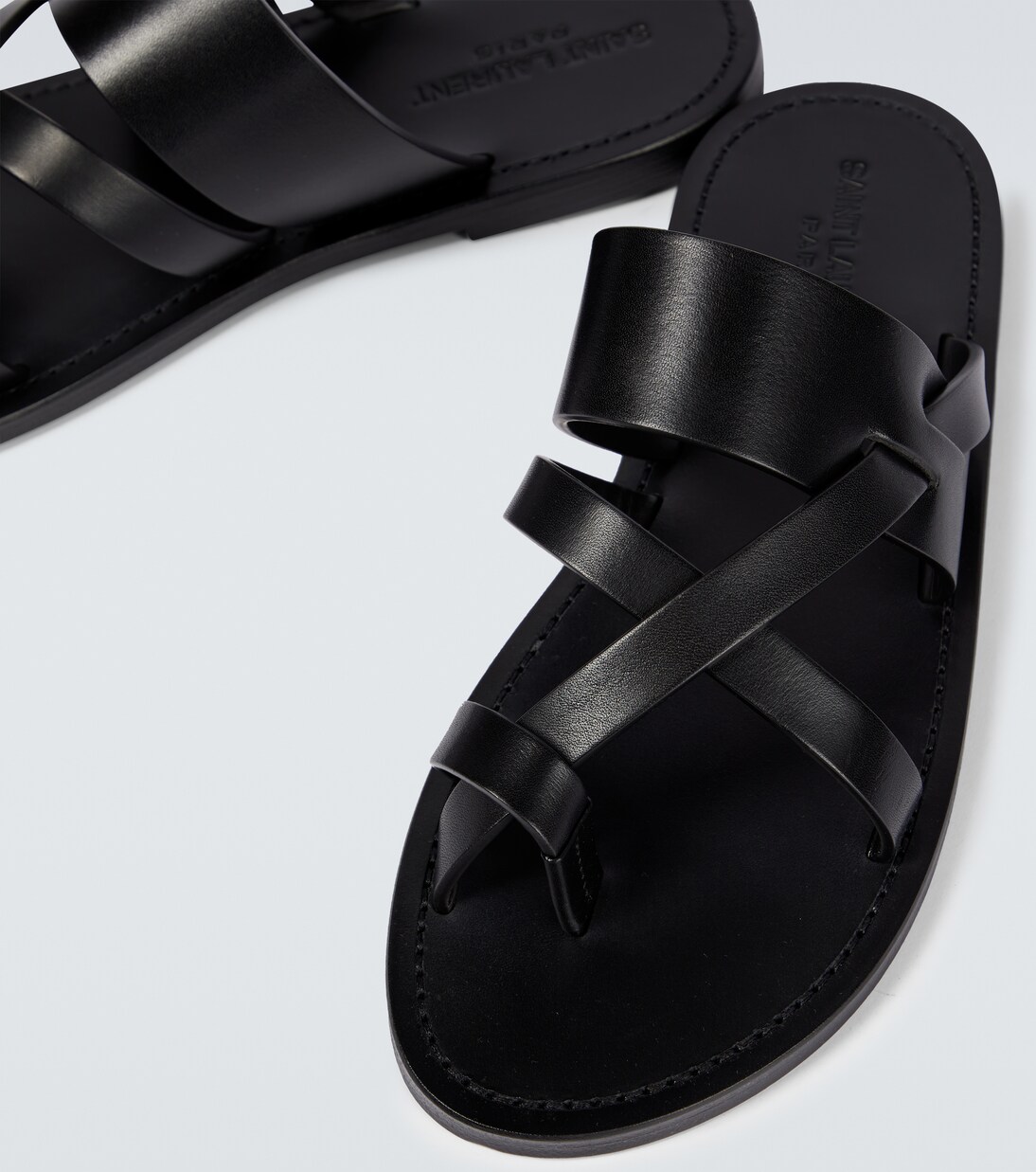 Sandalen Culver aus Leder | Saint Laurent