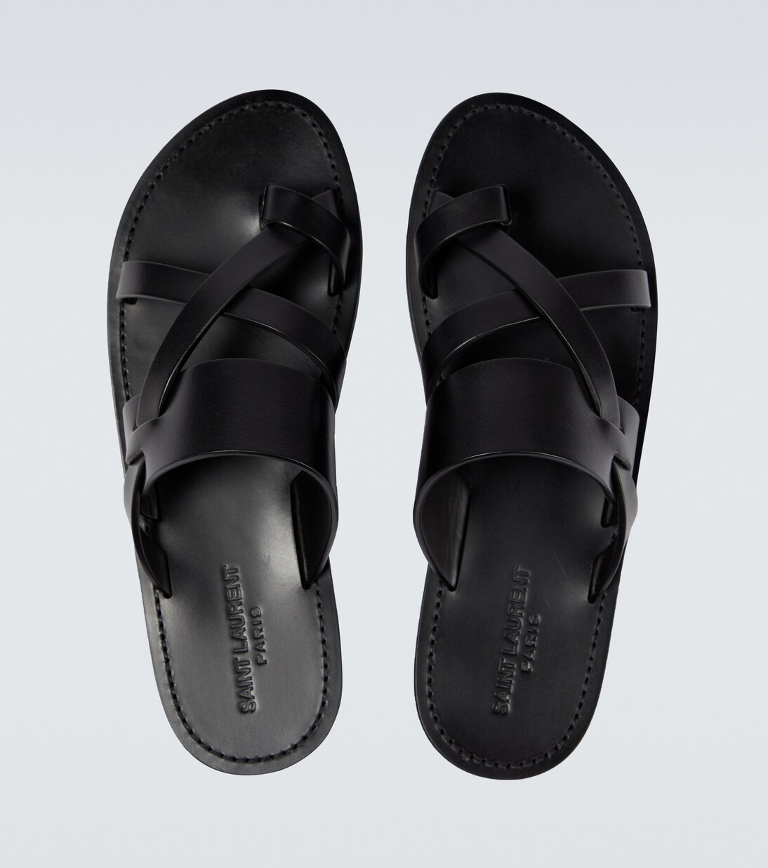 Sandalen Culver aus Leder | Saint Laurent