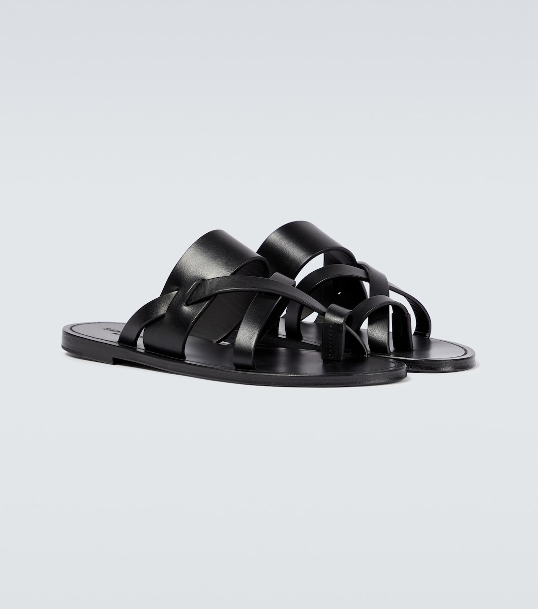 Sandalen Culver aus Leder | Saint Laurent