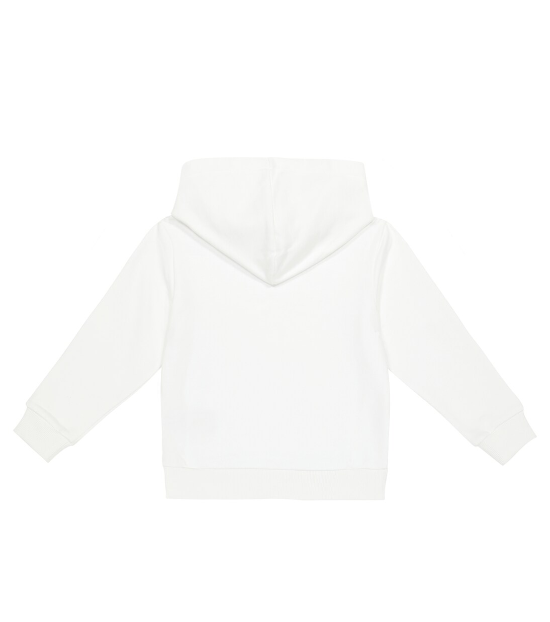 Sweat-shirt à capuche en coton à logo | Balmain Kids