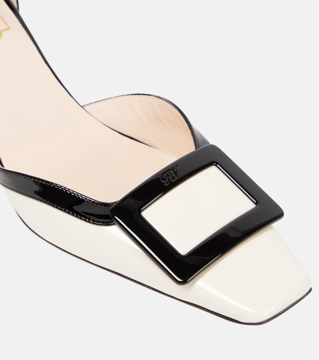 Belle Vivier patent leather sandals | Roger Vivier