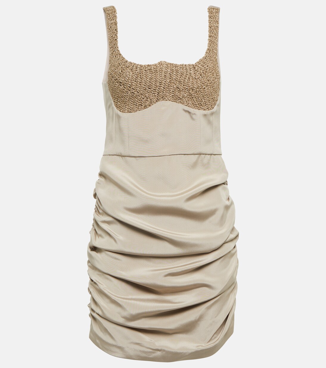 Minikleid Almeria aus einem Seidengemisch | The Mannei