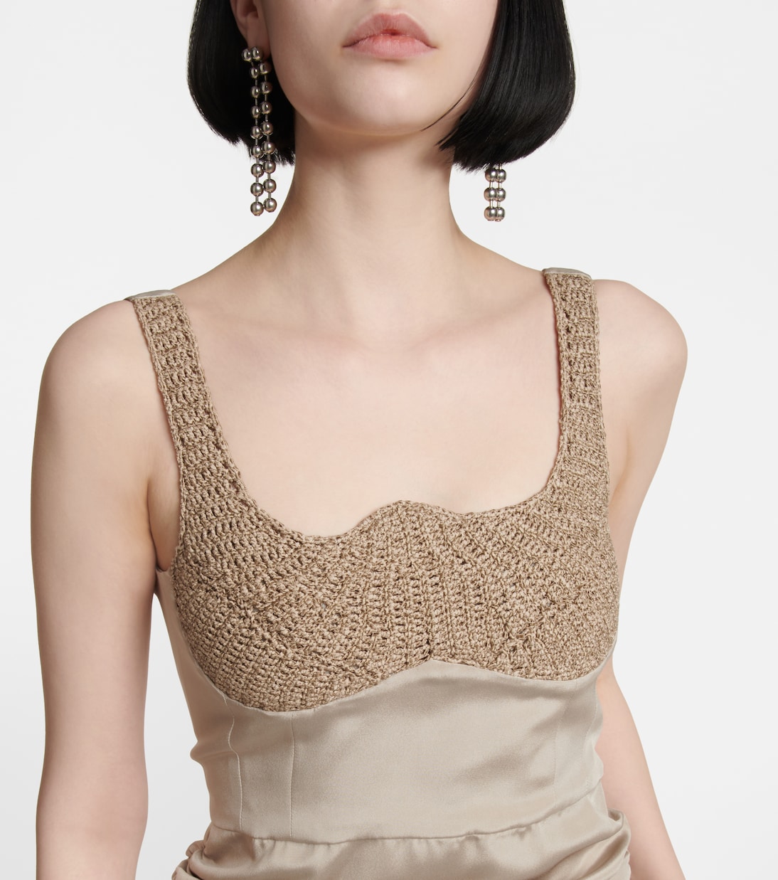 Minikleid Almeria aus einem Seidengemisch | The Mannei