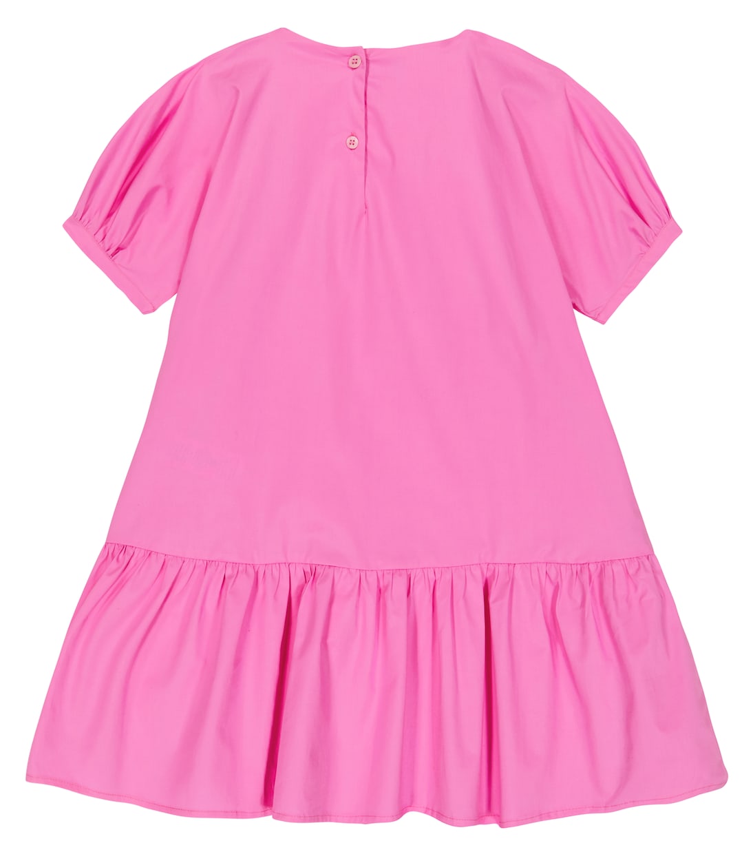 Flounced cotton-sateen minidress | Il Gufo