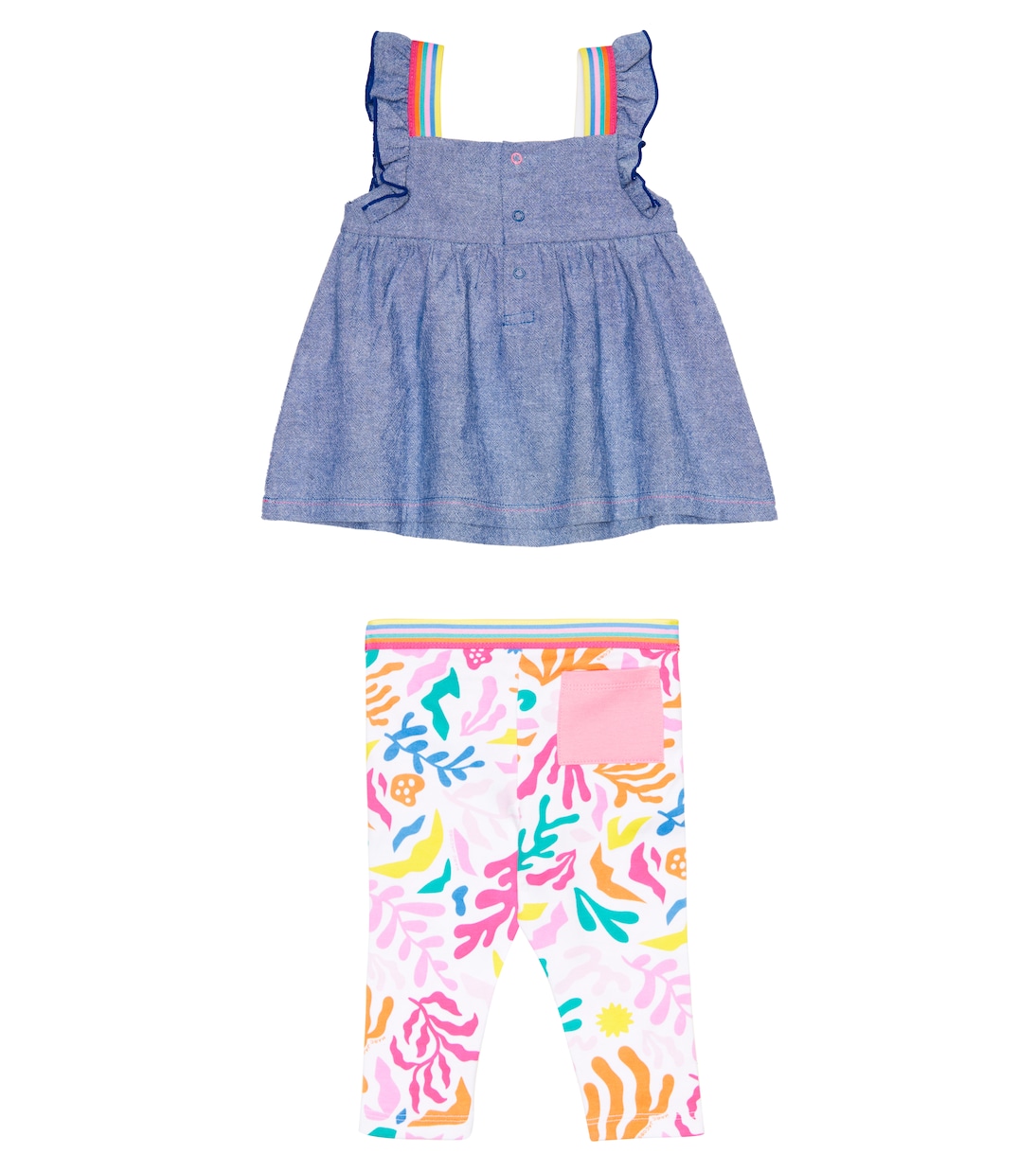 Baby cotton top and leggings set | Marc Jacobs Kids