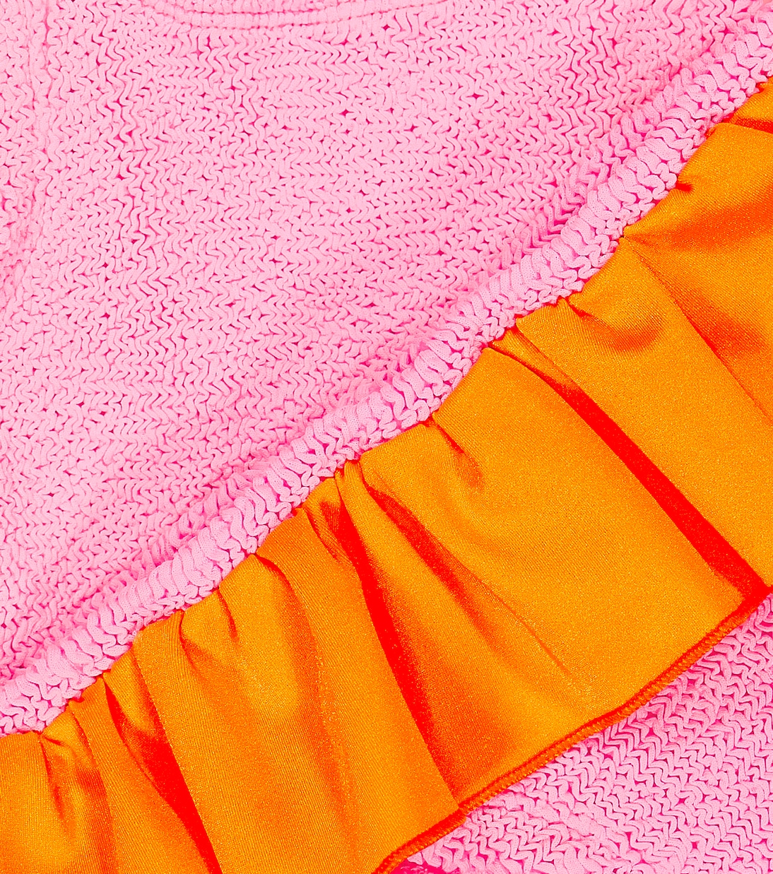 Olive ruffled bikini | Hunza G Kids