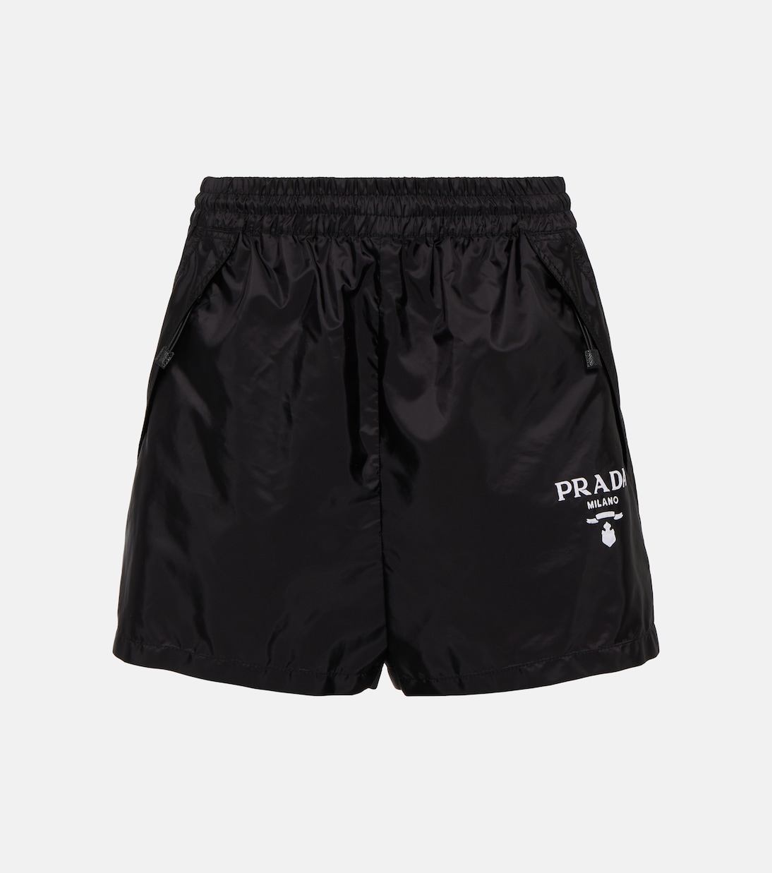 High-Rise Shorts aus Re-Nylon | Prada