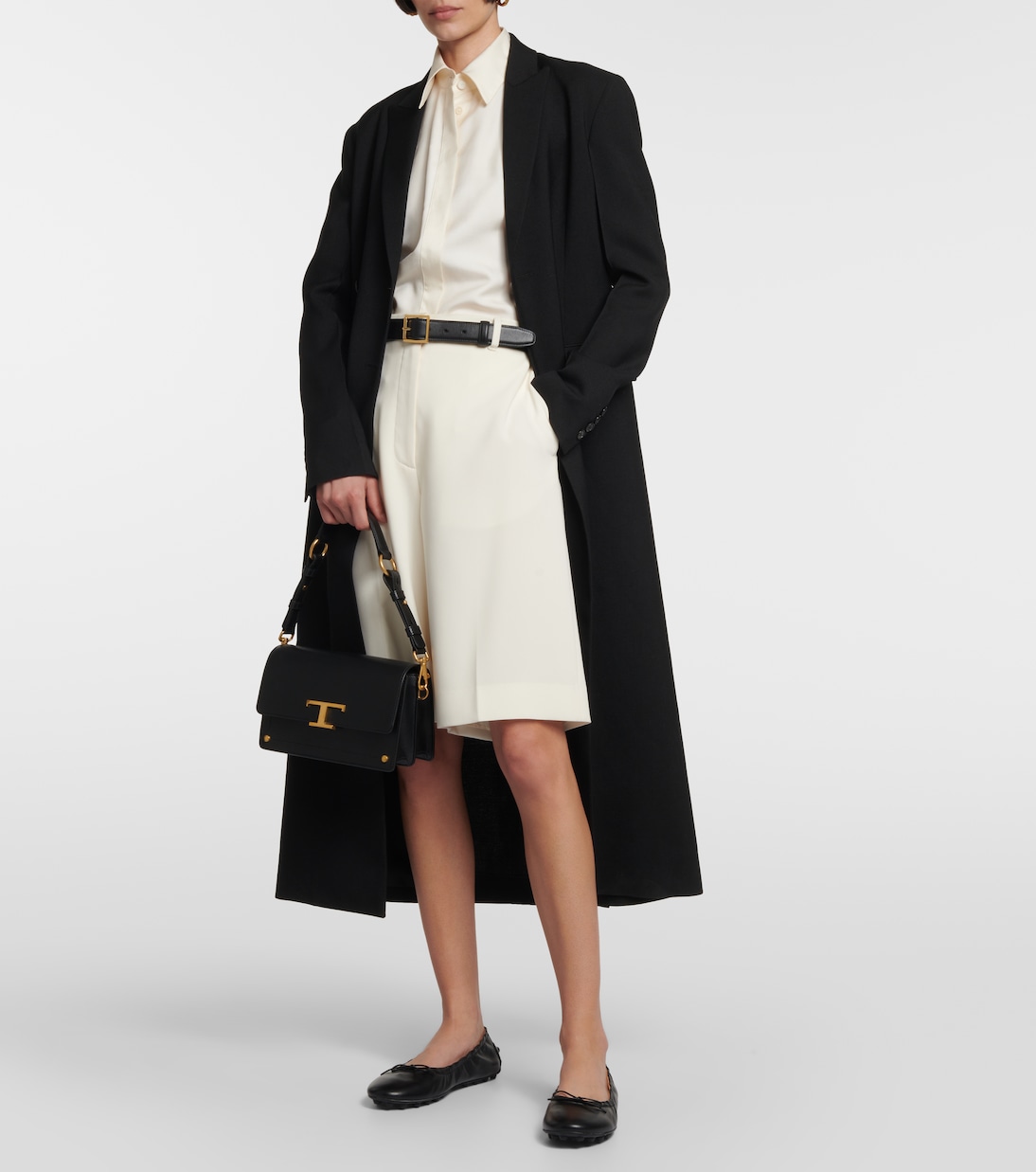 Bubble leather ballet flats | Tod's