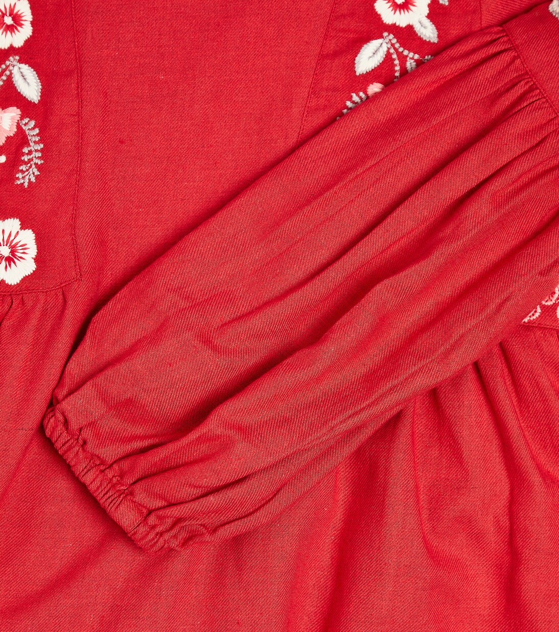 Embroidered cotton-blend dress | Tartine et Chocolat