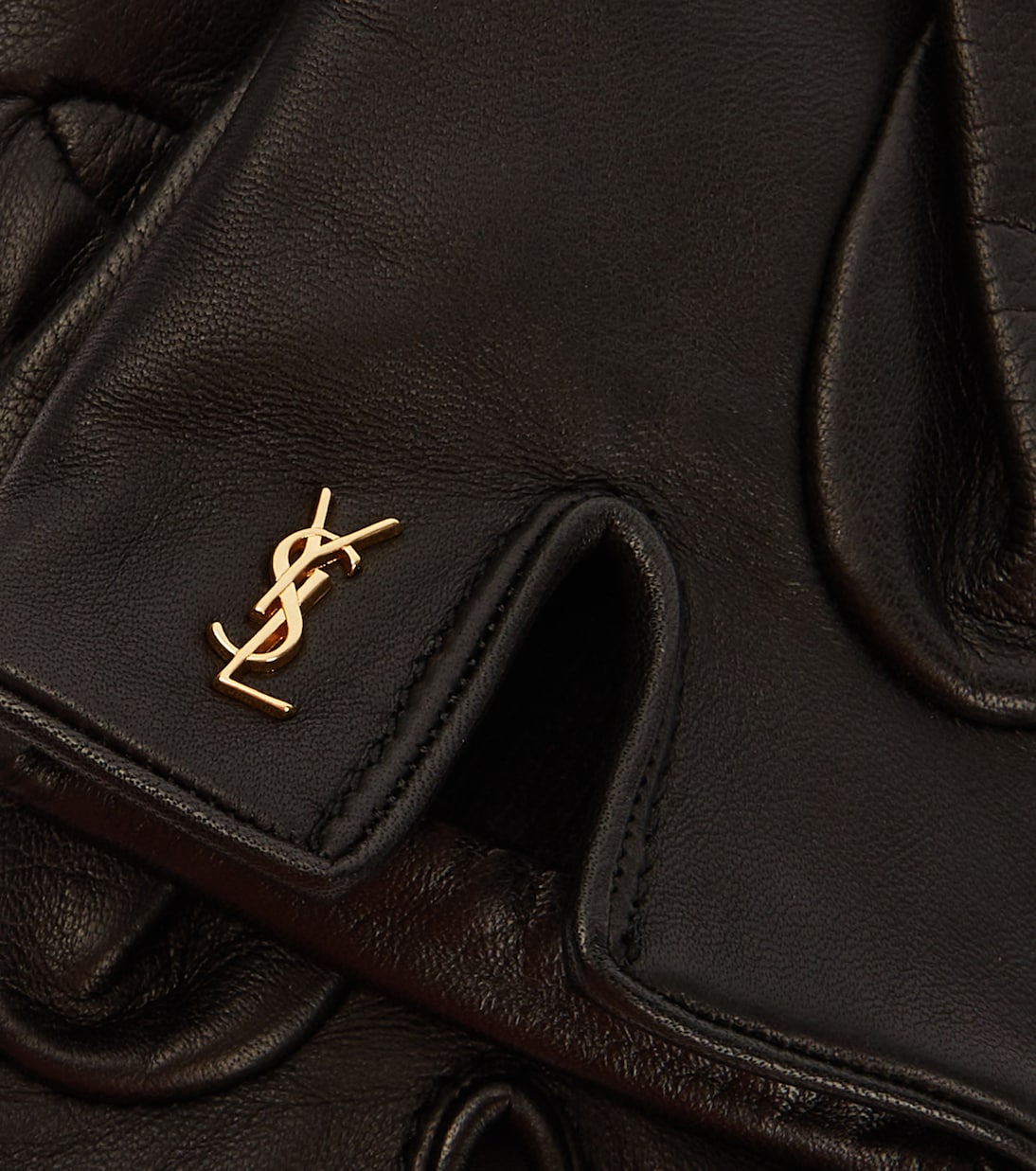 Guanti Cassandre in pelle | Saint Laurent