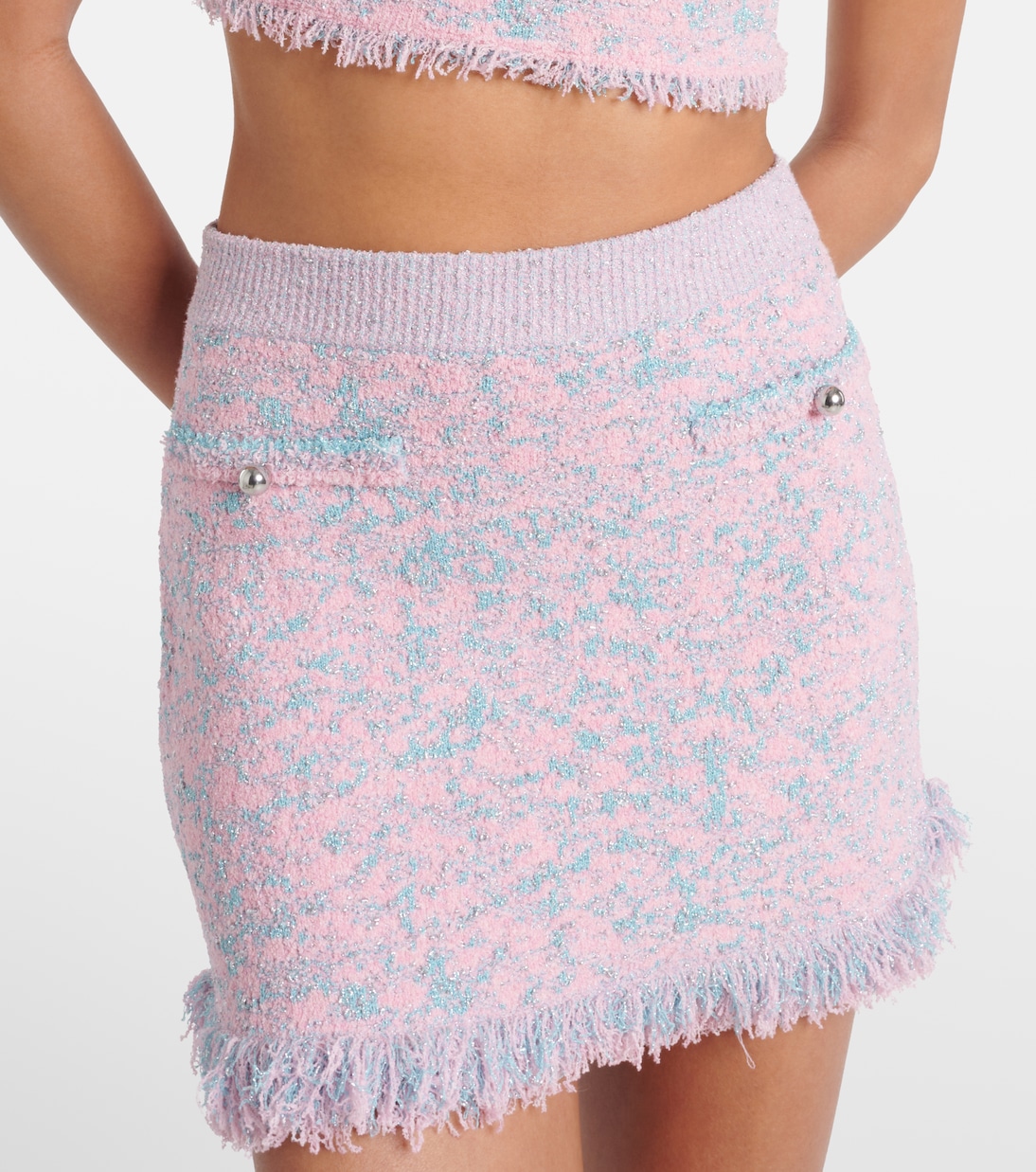Minirock aus Tweed | Rabanne