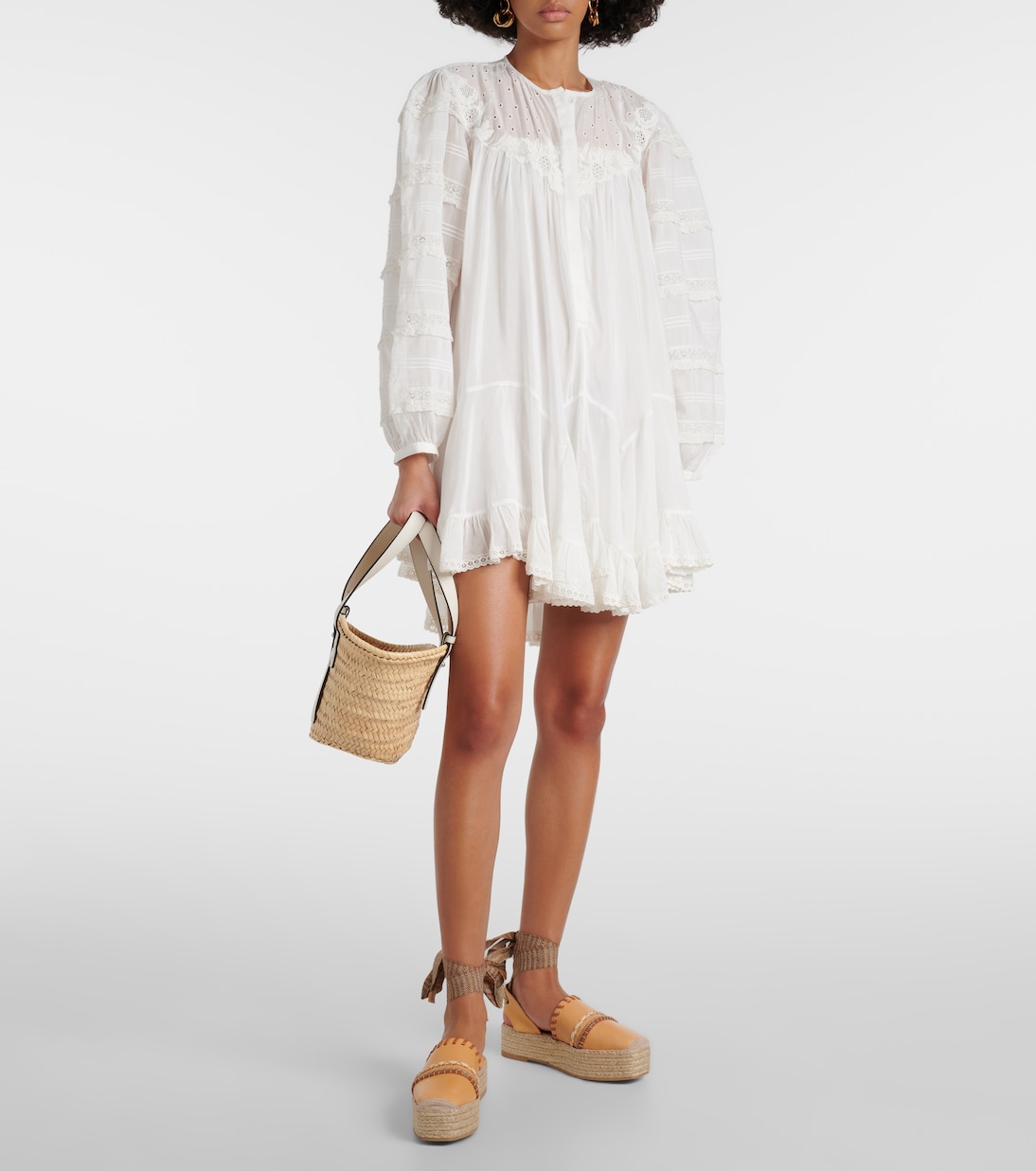 Leather platform espadrilles | Ulla Johnson