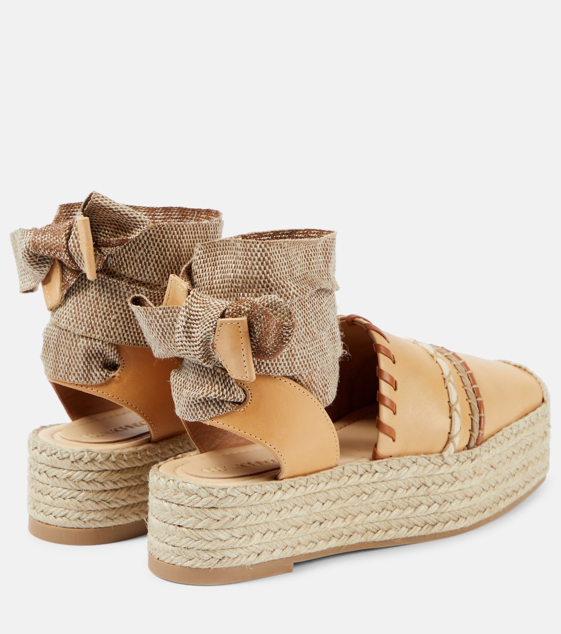 Leather platform espadrilles | Ulla Johnson