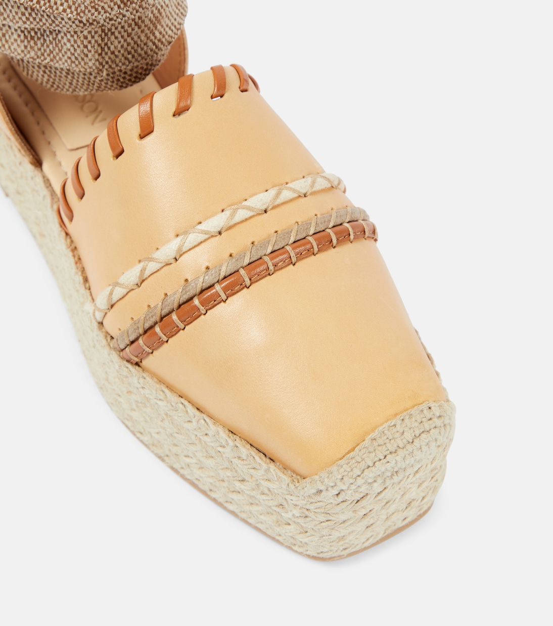 Leather platform espadrilles | Ulla Johnson
