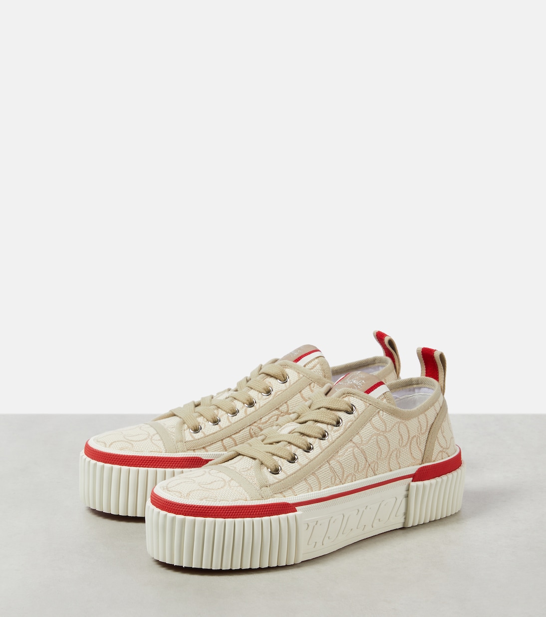 Super Pedro CL platform sneakers | Christian Louboutin
